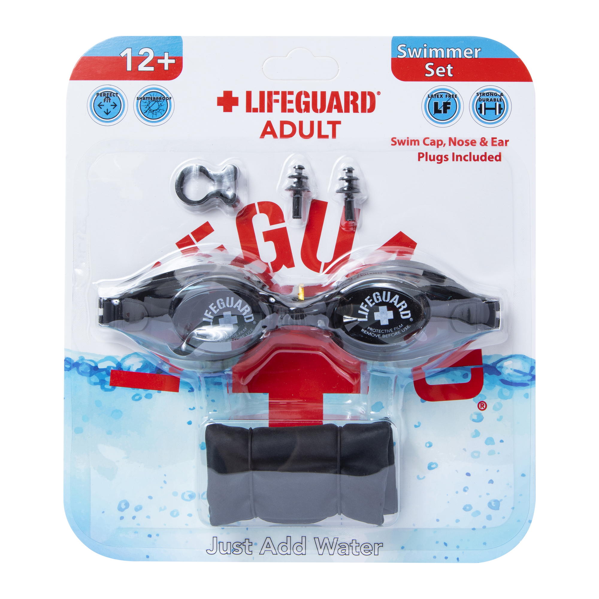 lifeguard® adult swimmer 4-piece set
