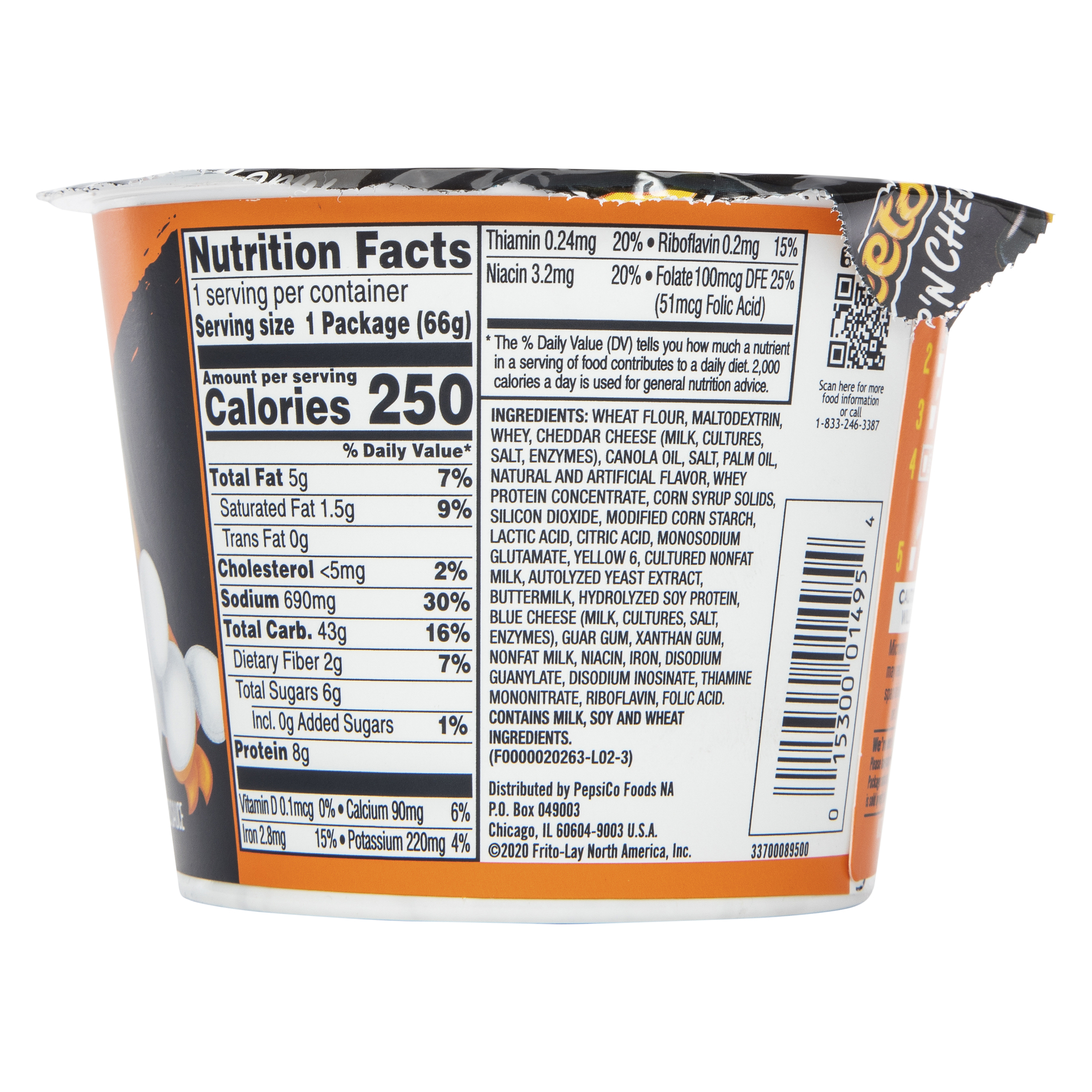 cheetos® mac'n cheese bold & cheesy single 2.32oz