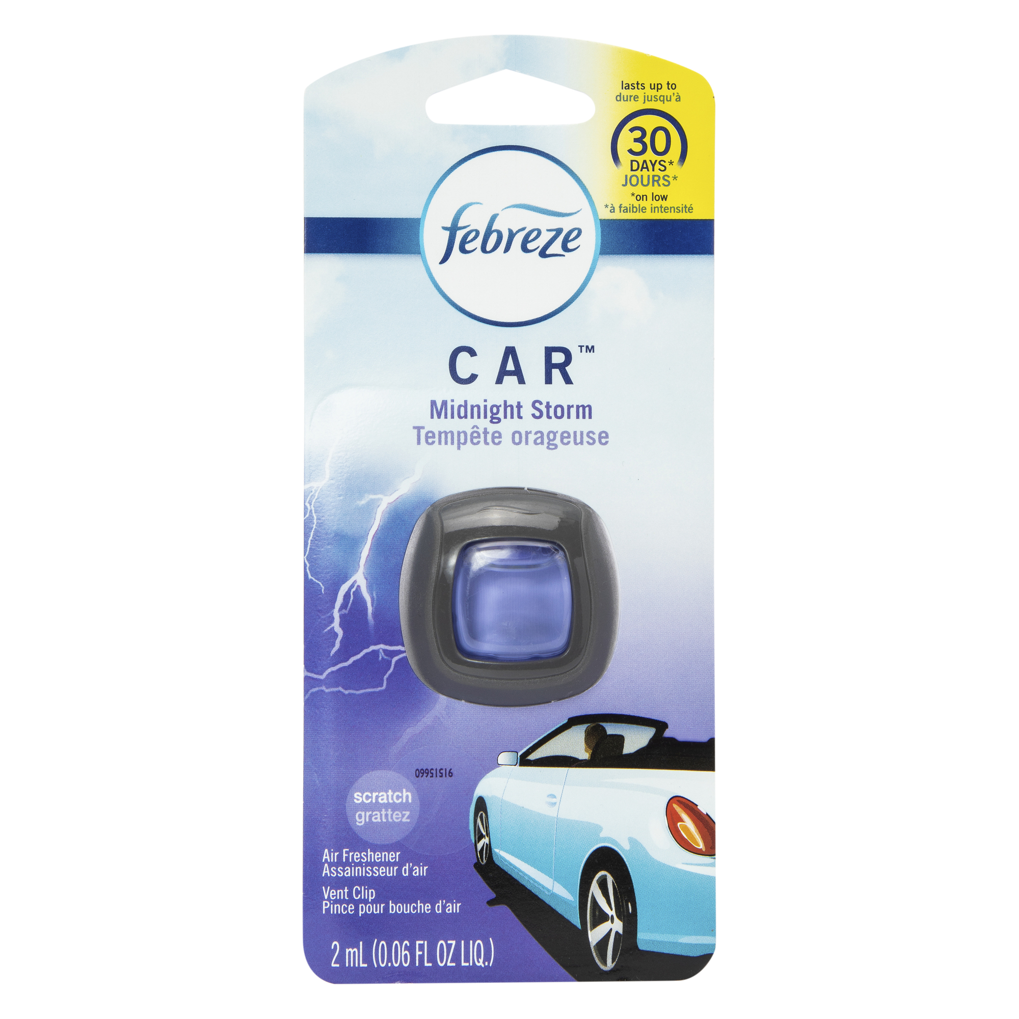 febreze car™ midnight storm air freshener