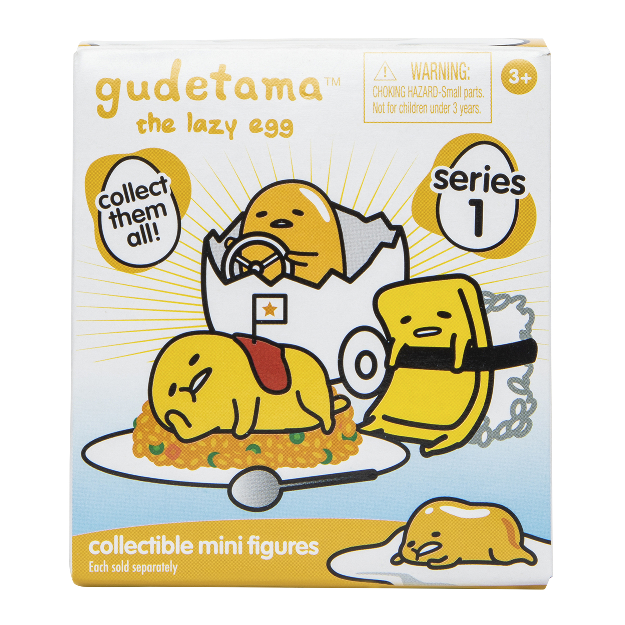 gudetama™ the lazy egg minifigure blind bag