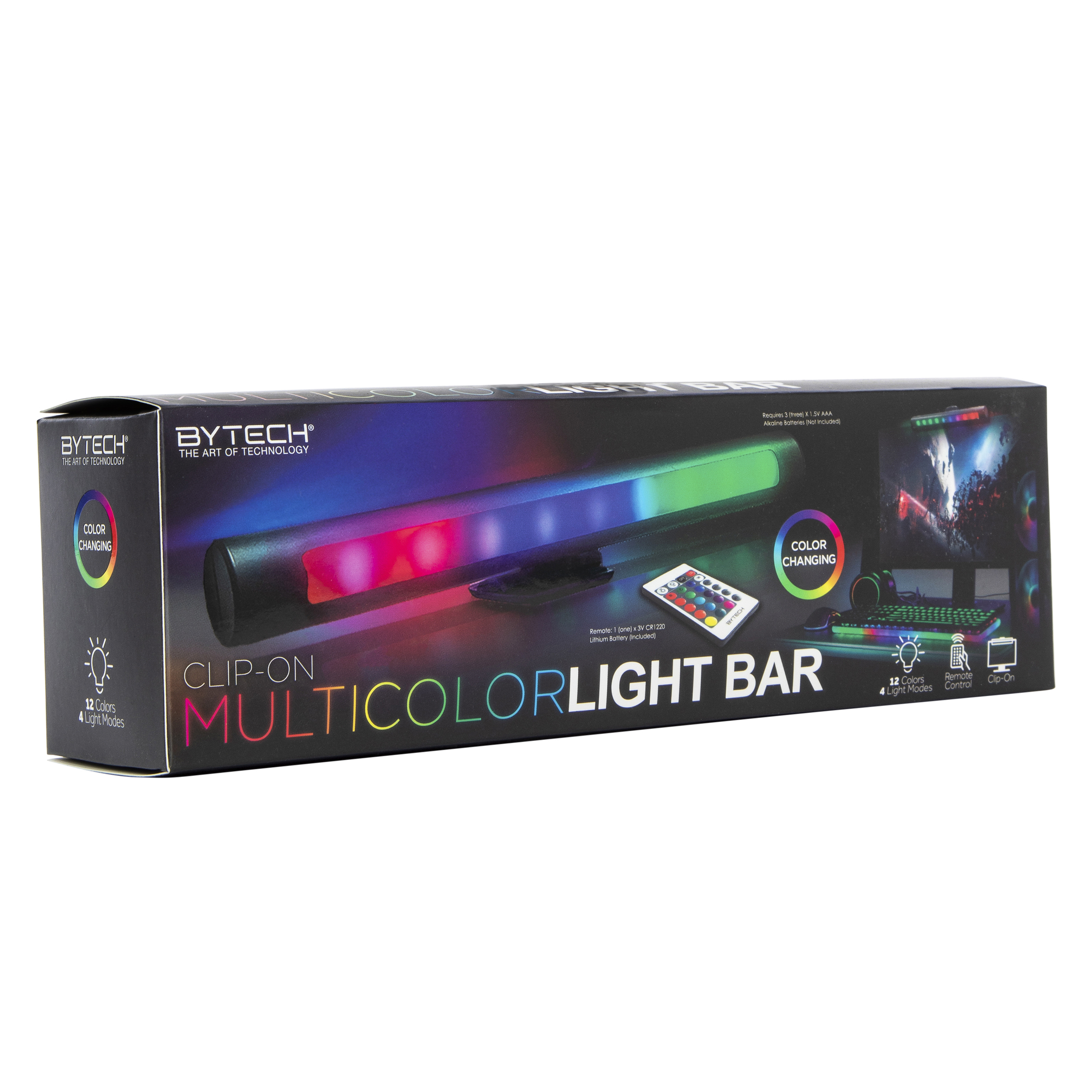 Five Below Clip on multicolor color change LED light bar