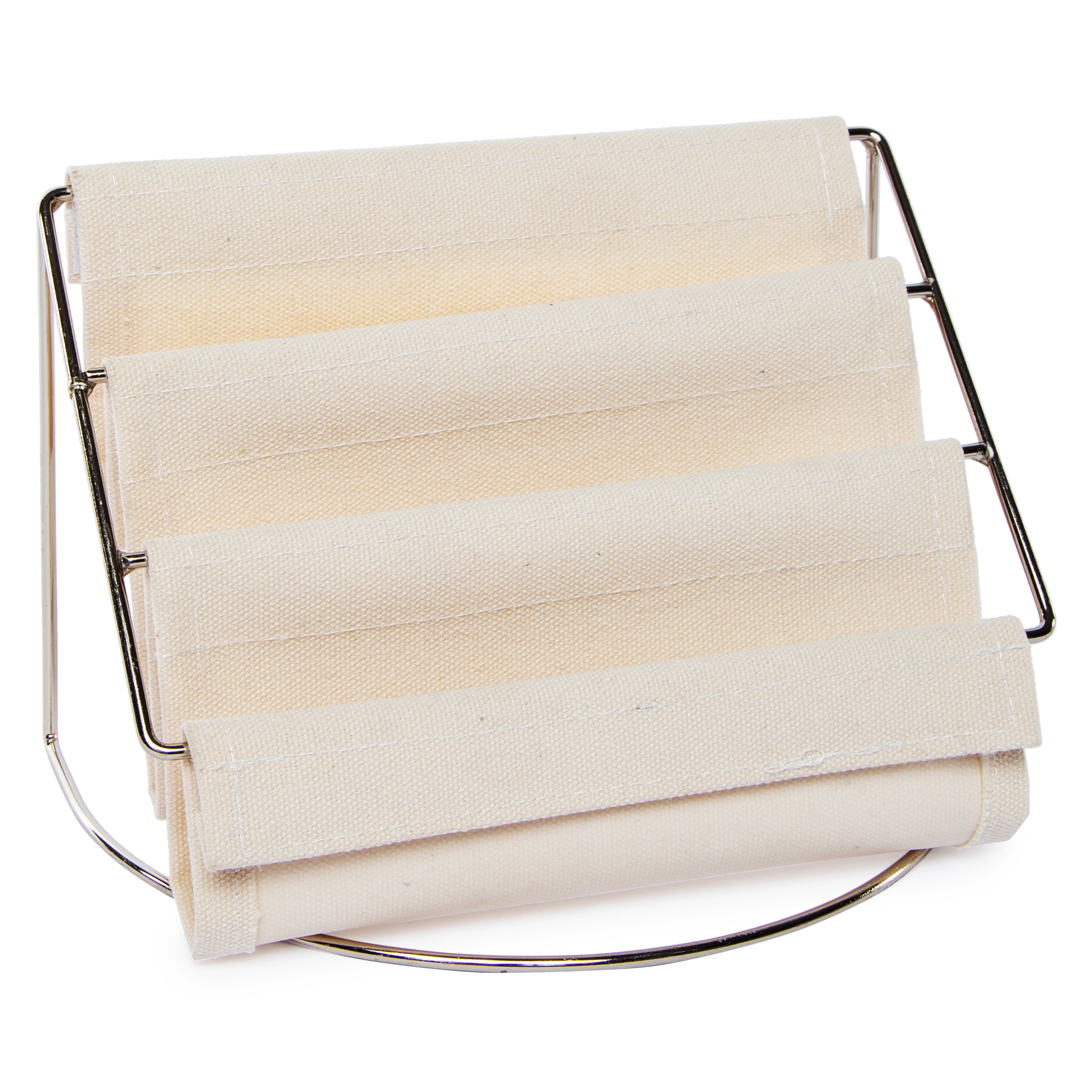 desk organizer with fabric dividers 7.7in