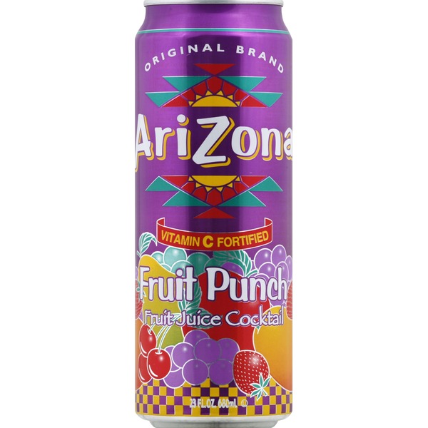 arizona® fruit punch juice cocktail 23oz