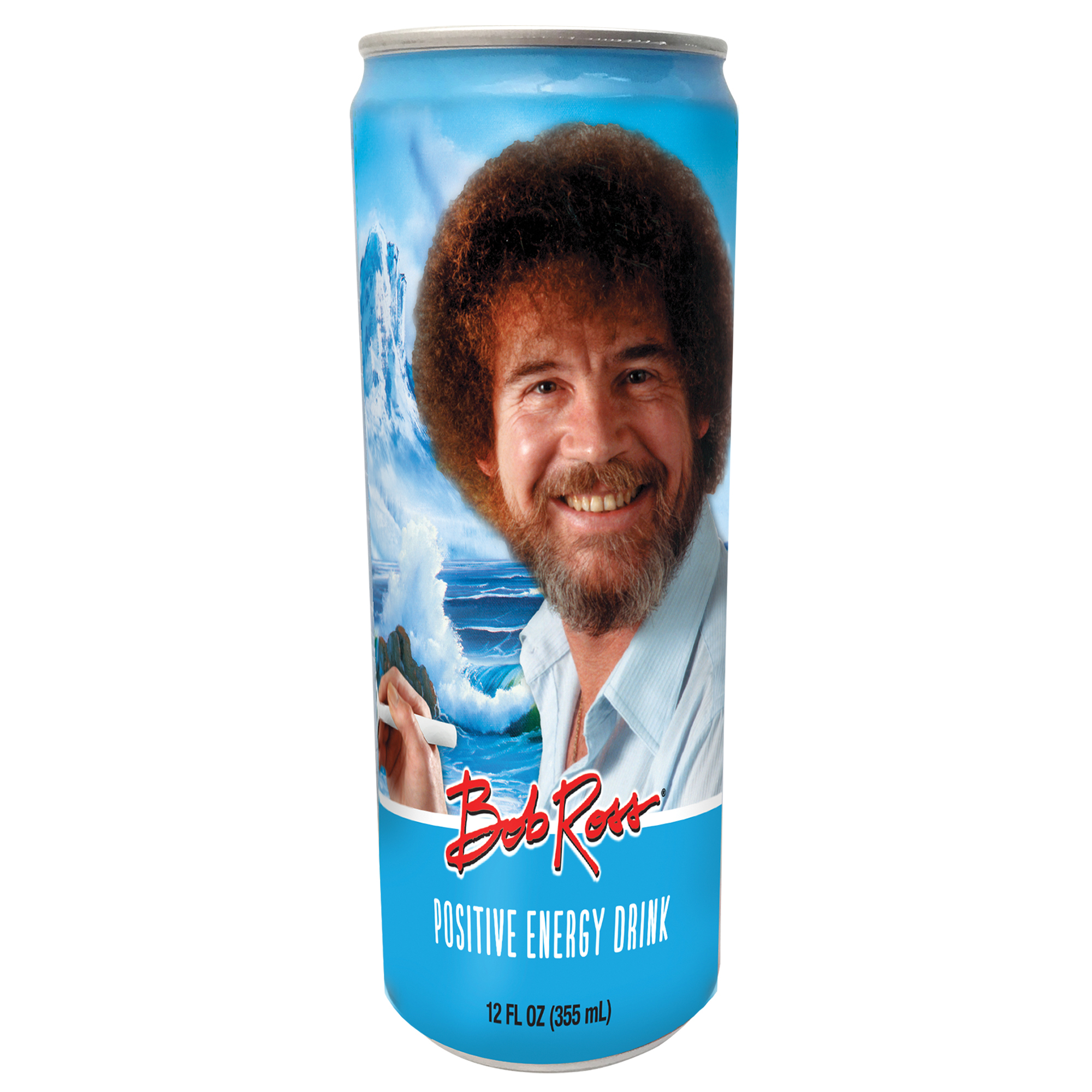 bob ross® positive energy drink 12oz