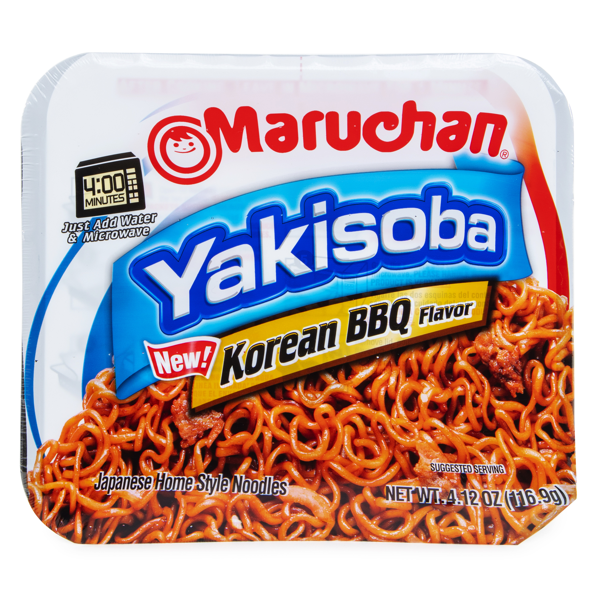 maruchan® yakisoba korean bbq japanese home style noodle bowl 4.12oz
