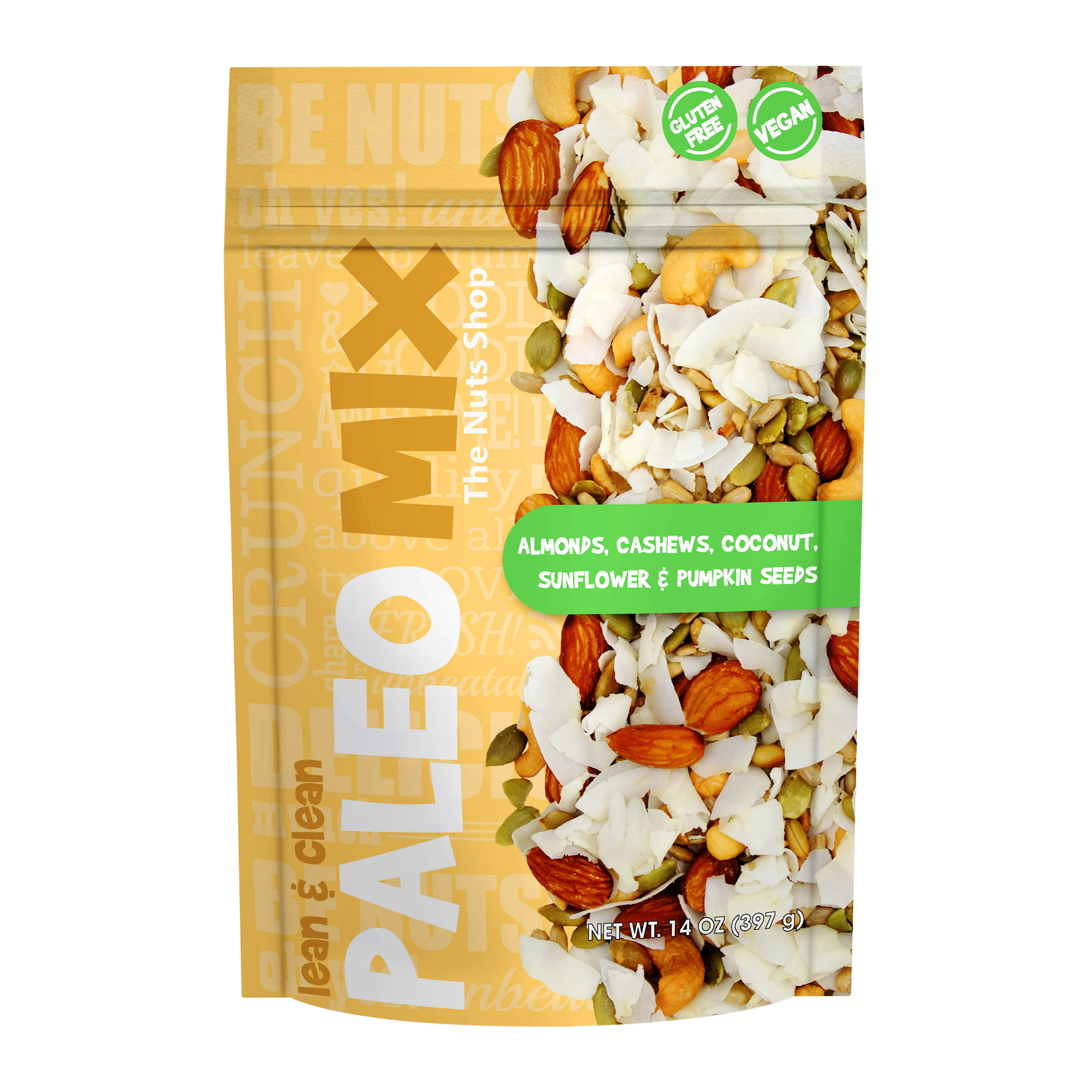 the nut shop™ lean & clean paleo mix 14oz