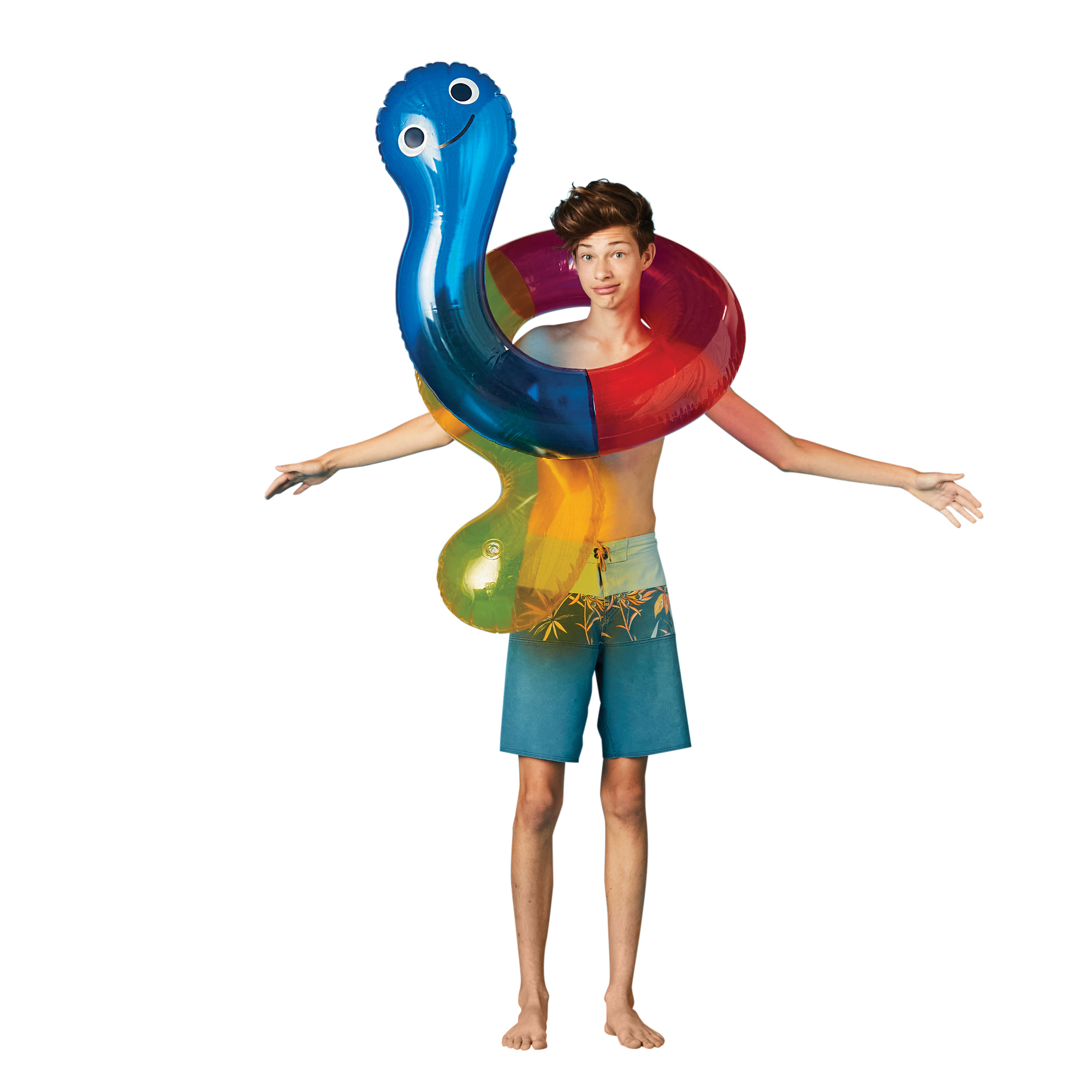 gummy worm tube pool float 39in x 28.5in