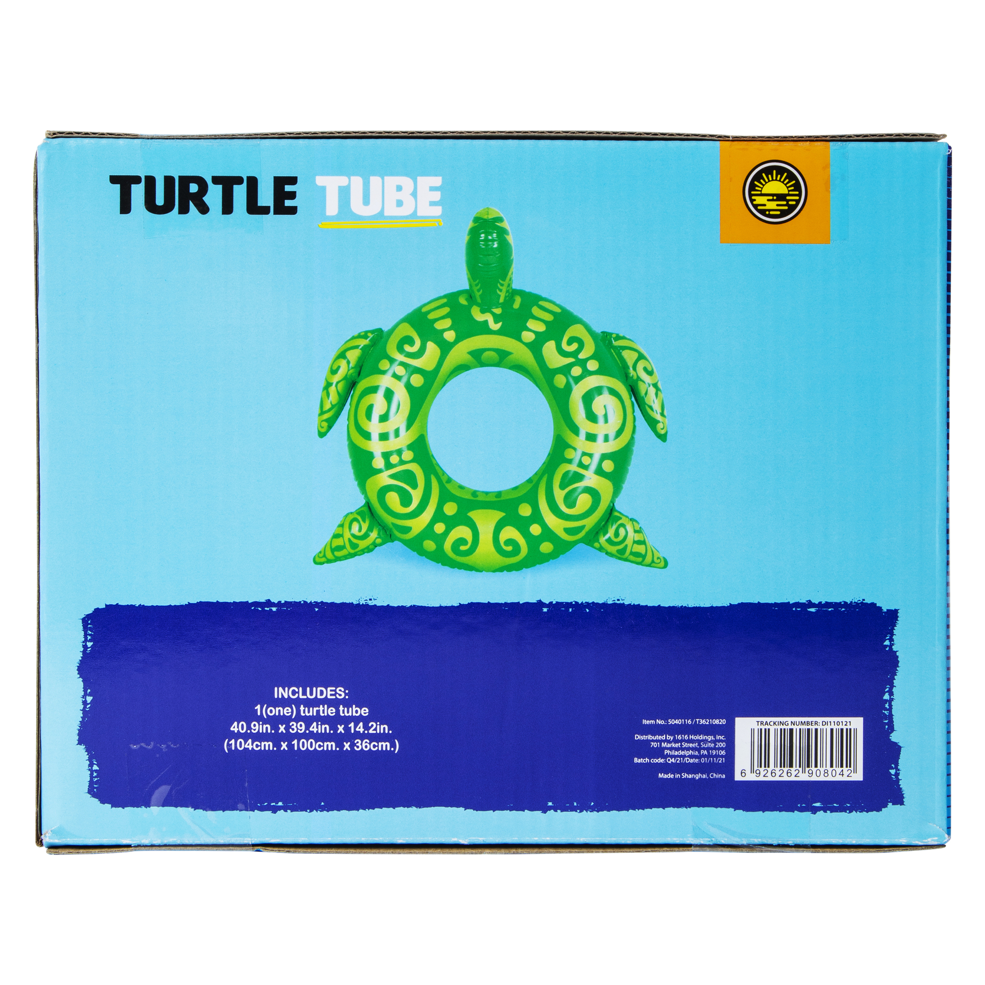 turtle tube pool float 40.9in