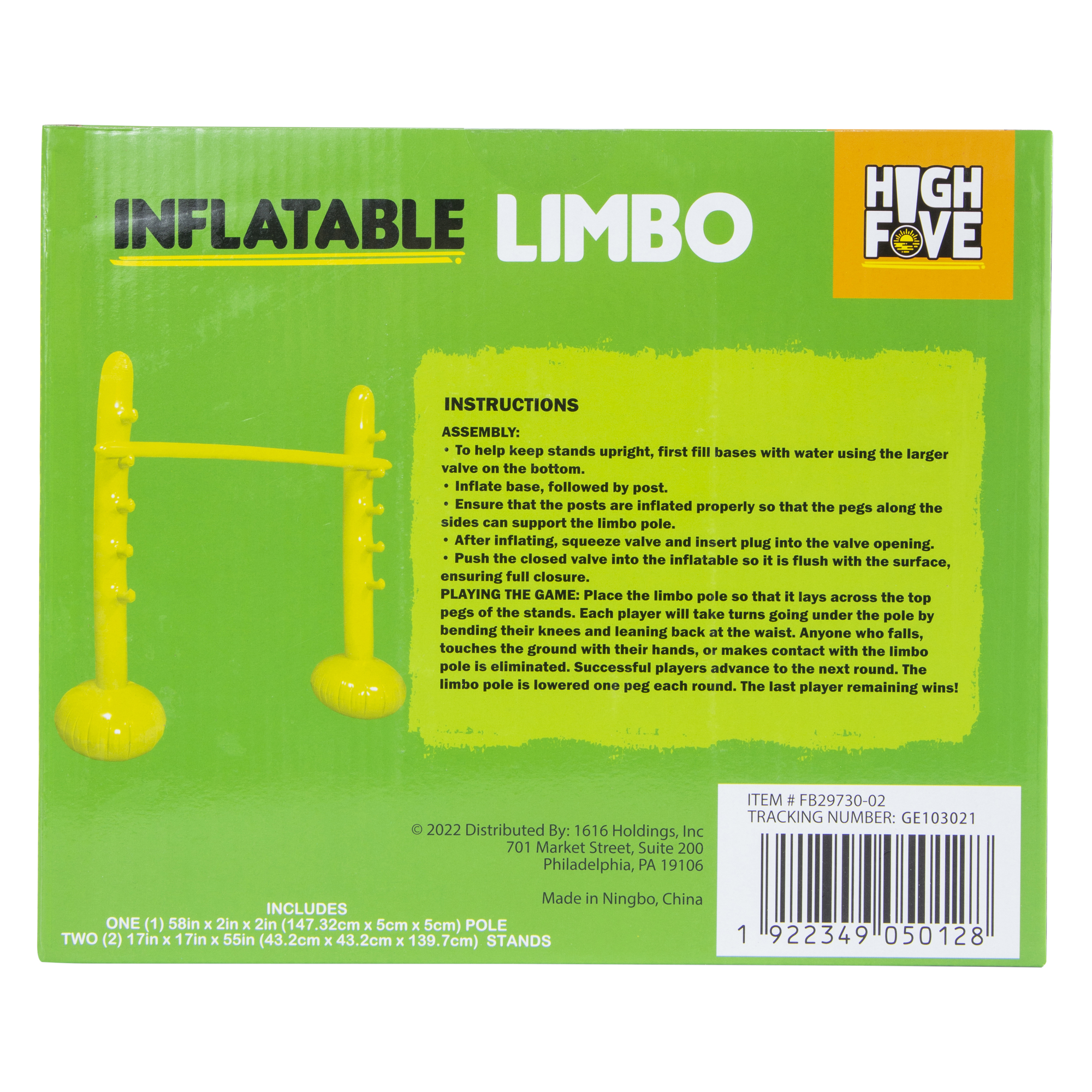 inflatable Limbo Game 55in