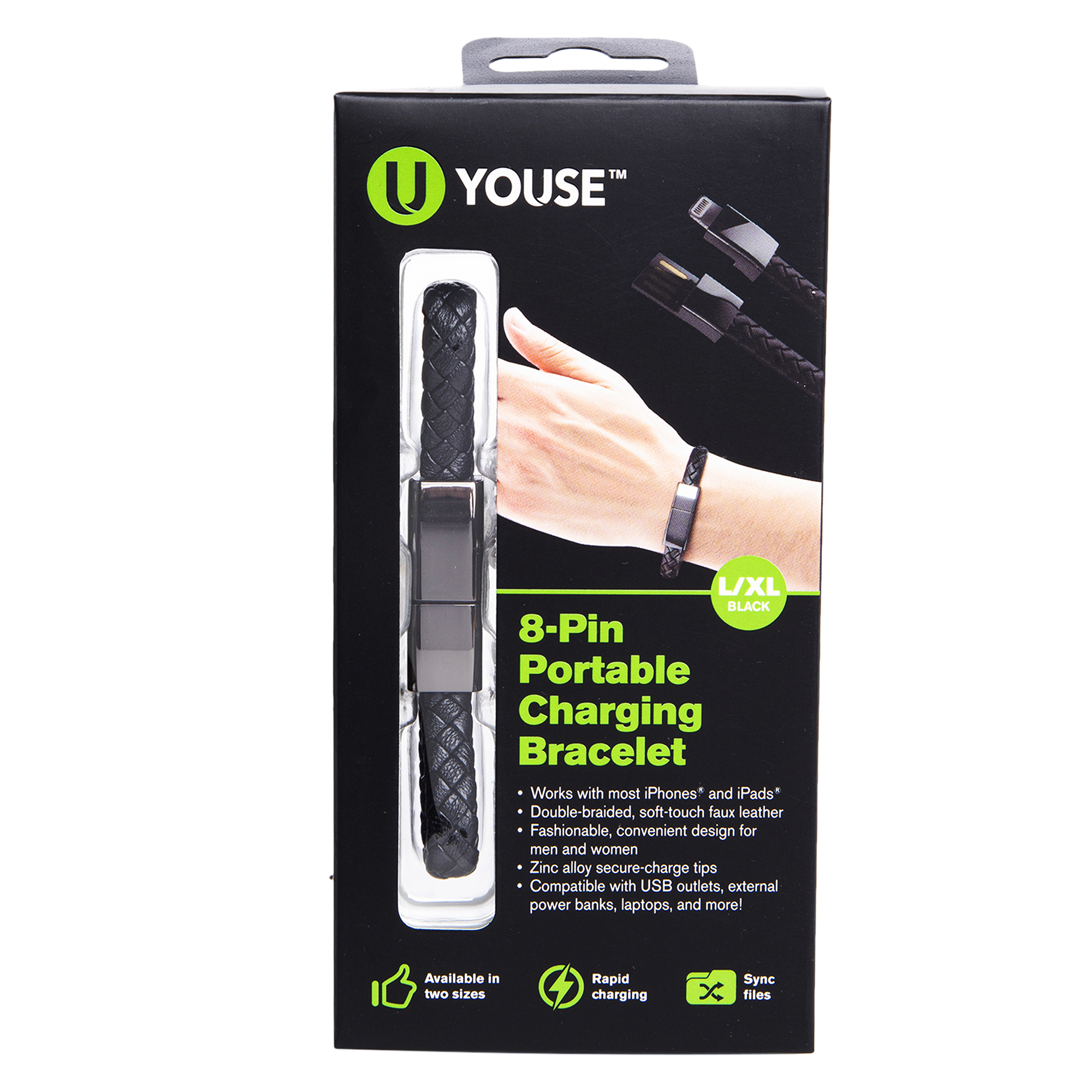 8-pin portable charging bracelet