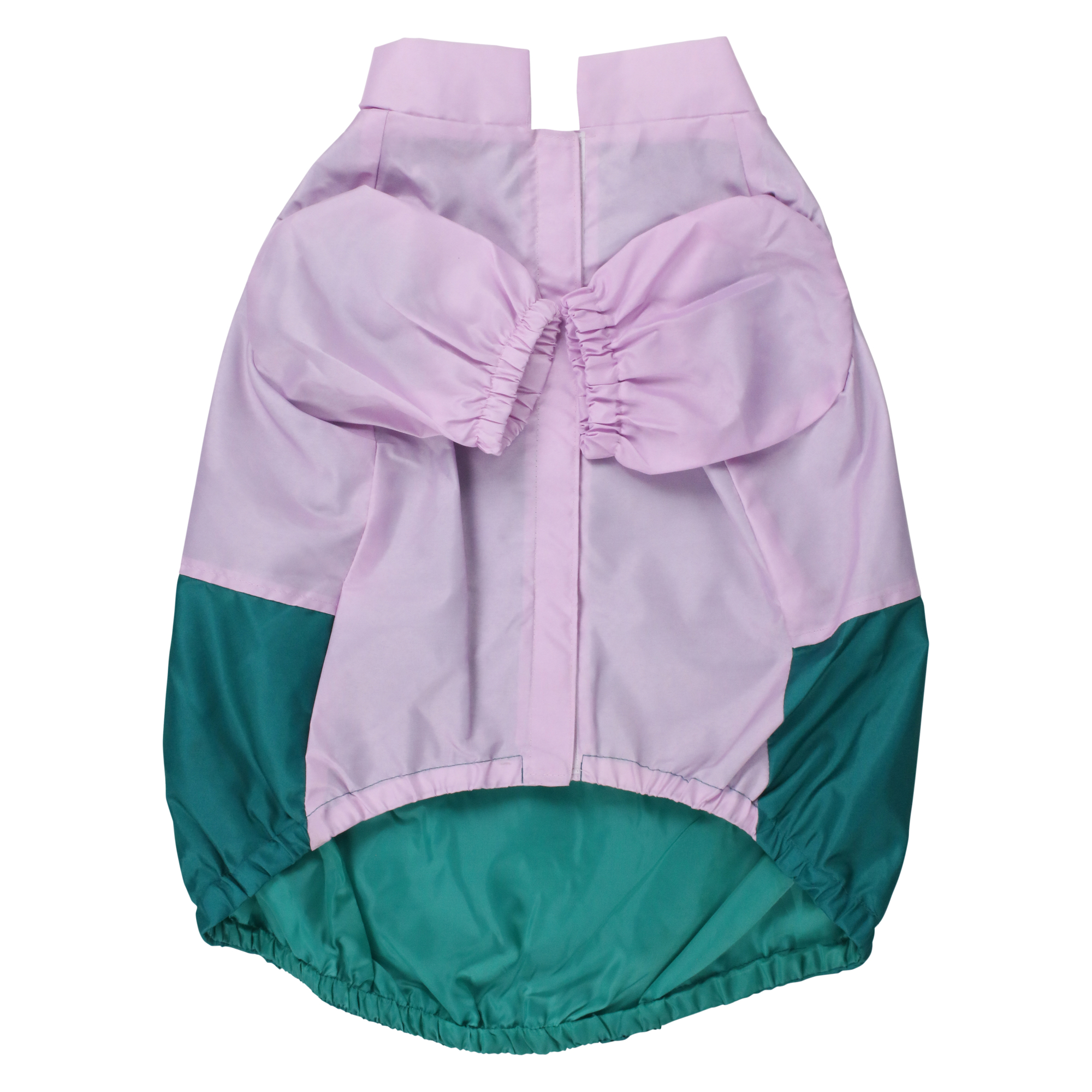 dog purple windbreaker jacket - medium