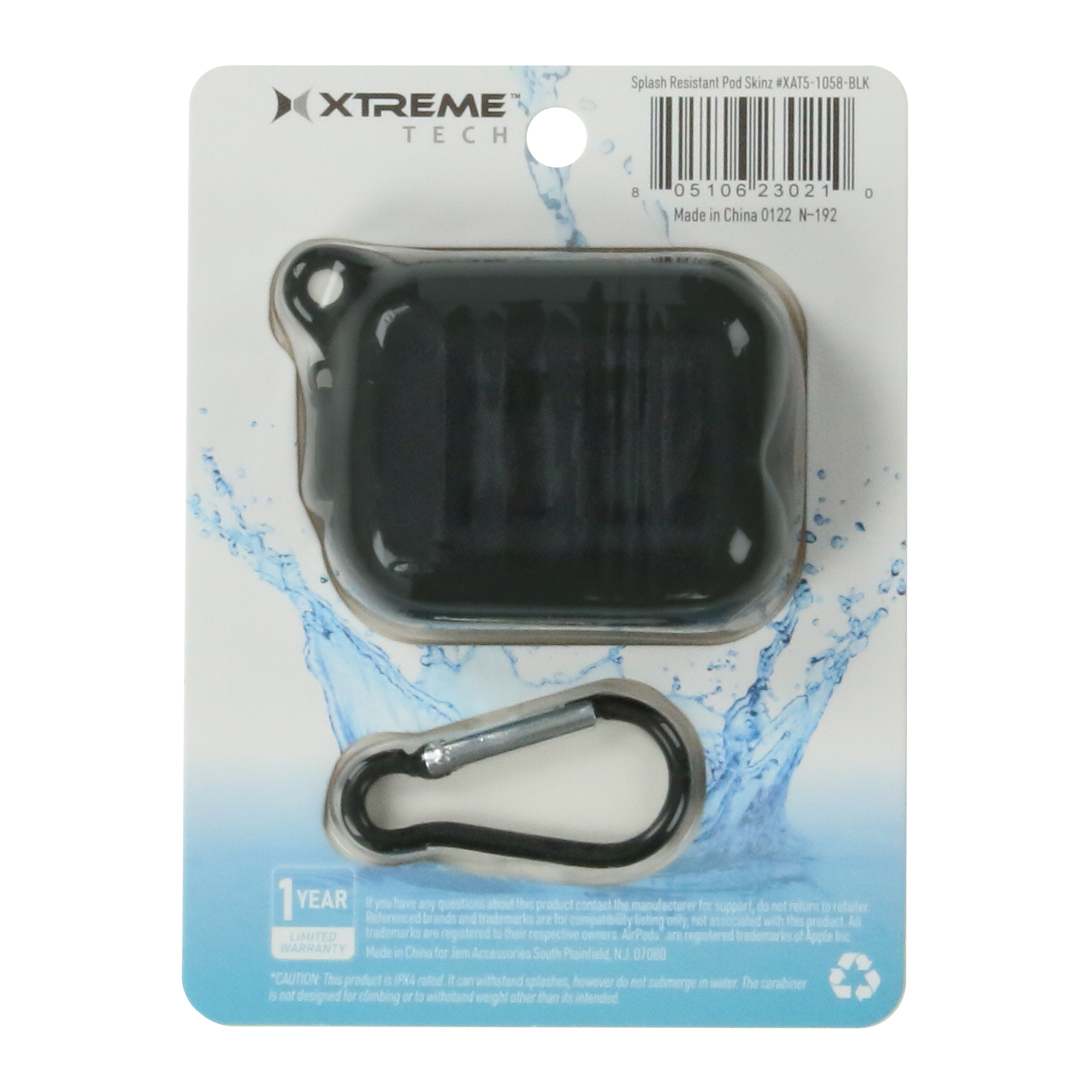 splash-resistant pod skinz for Apple AirPods®