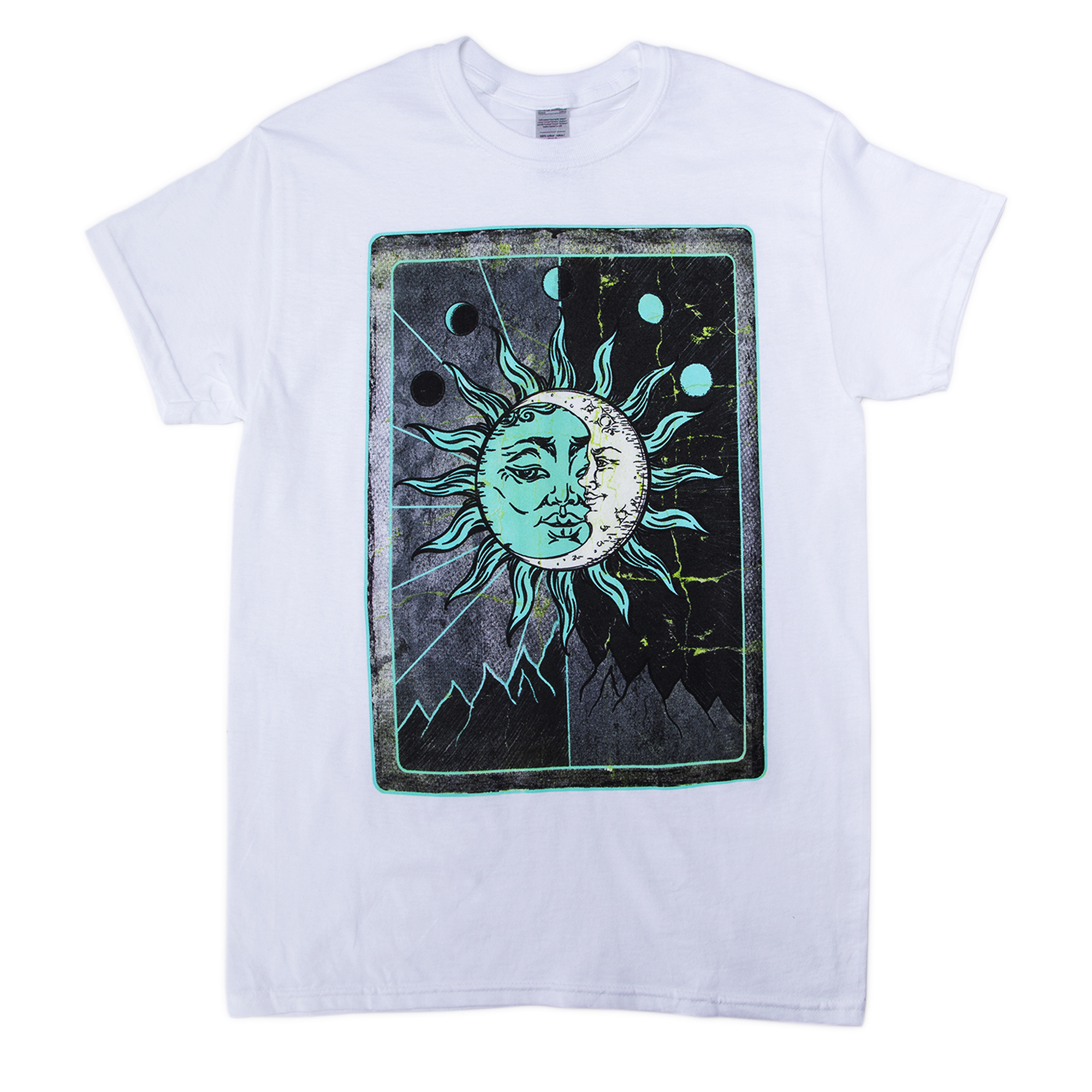 sun & moon phases graphic tee