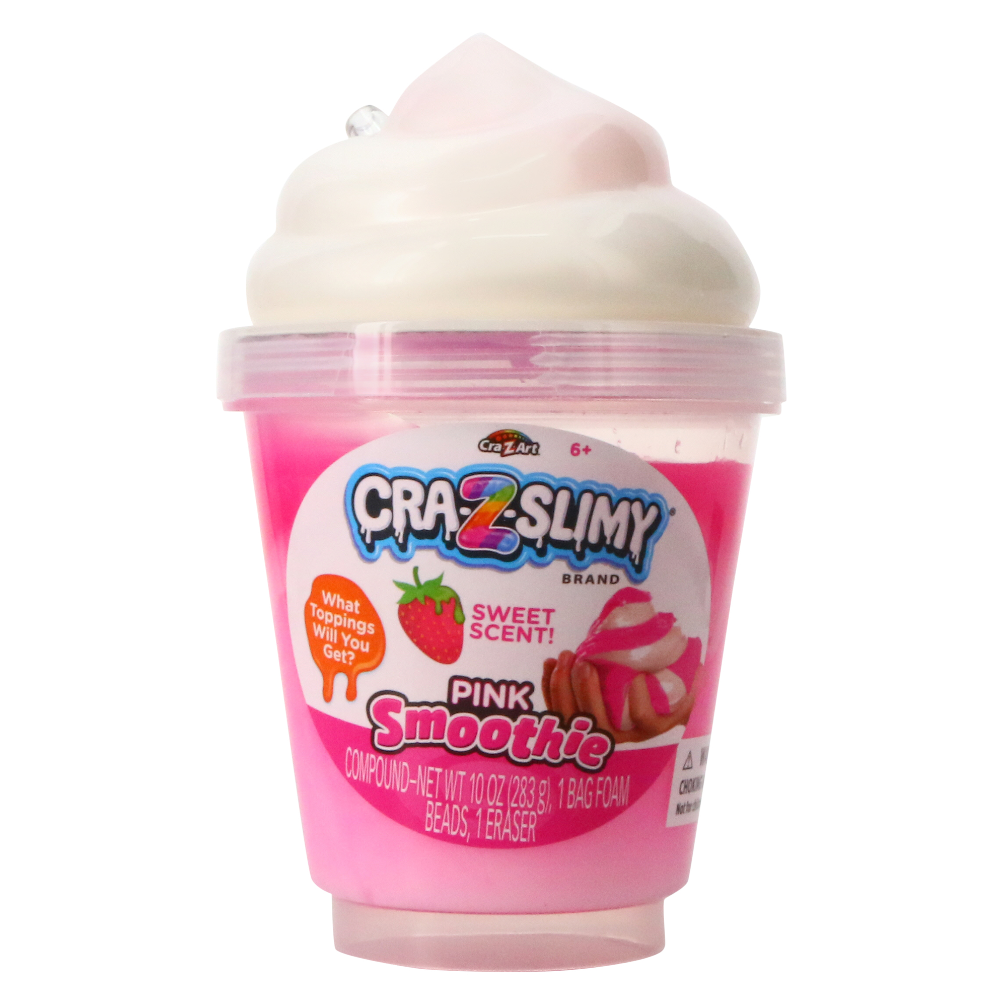 cra-z-slimy® smoothie scented slime & foam beads 10oz | Five Below
