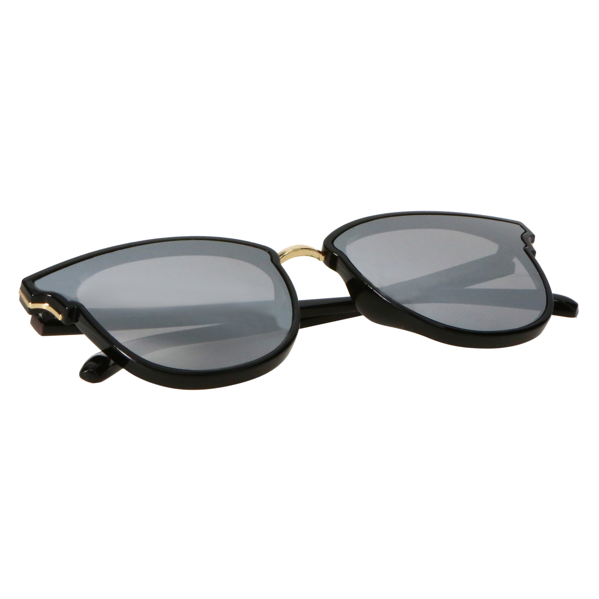 ladies rounded mirrored sunglasses Five Below