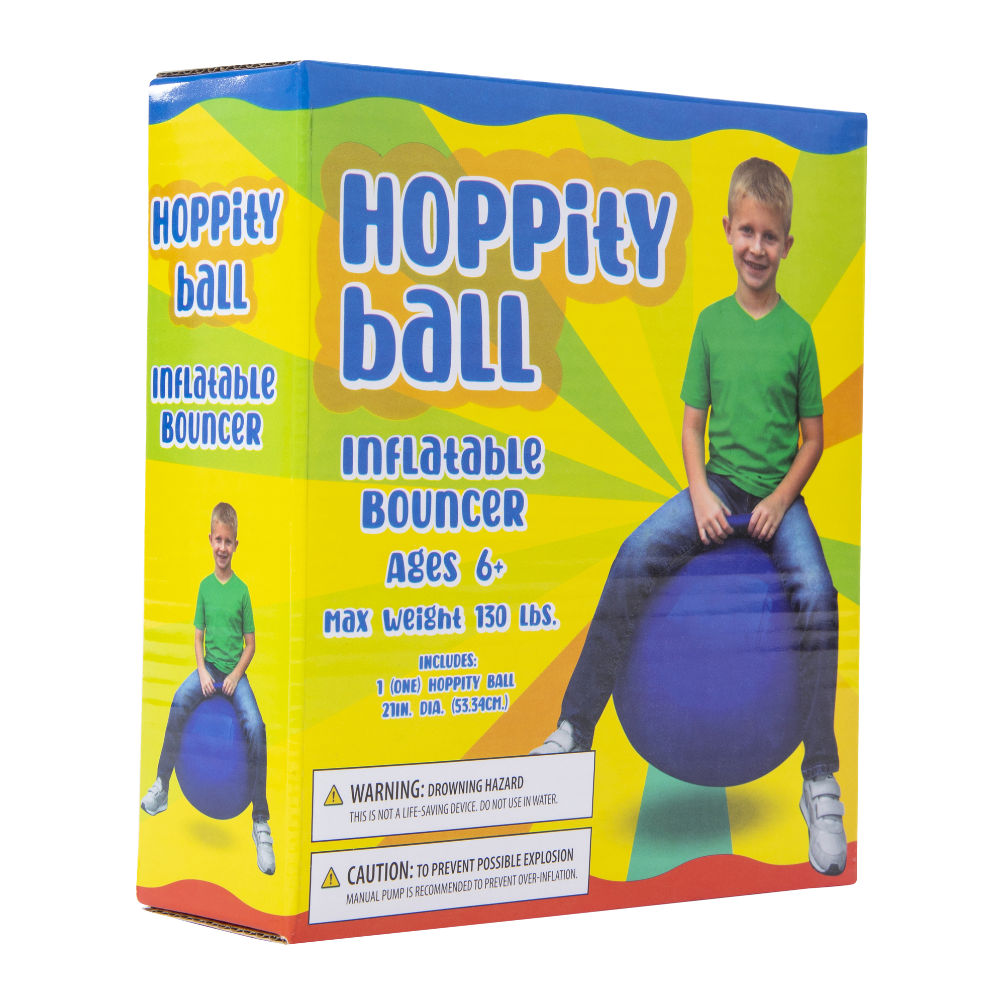 hoppity ball inflatable bouncer toy