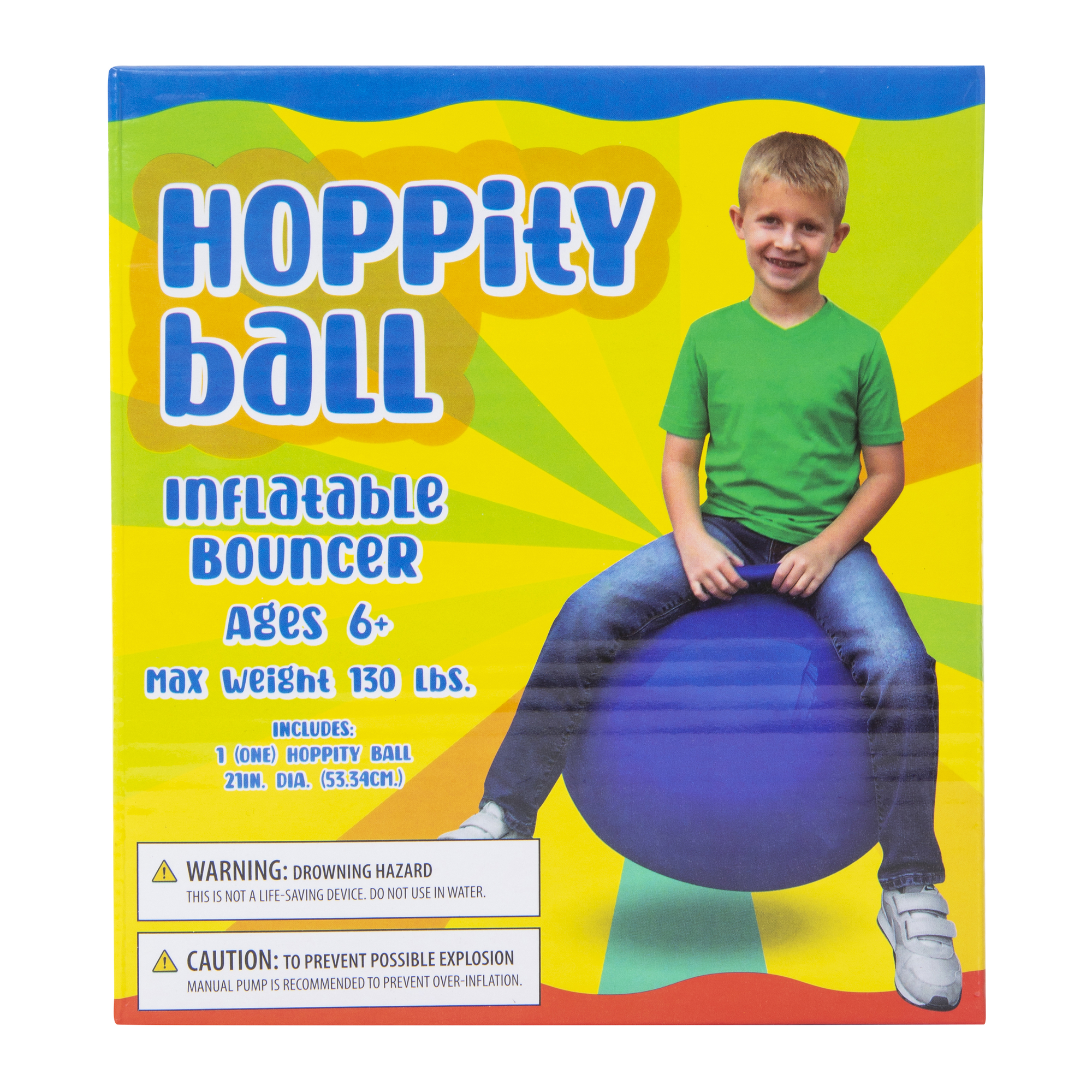 hoppity ball inflatable bouncer toy