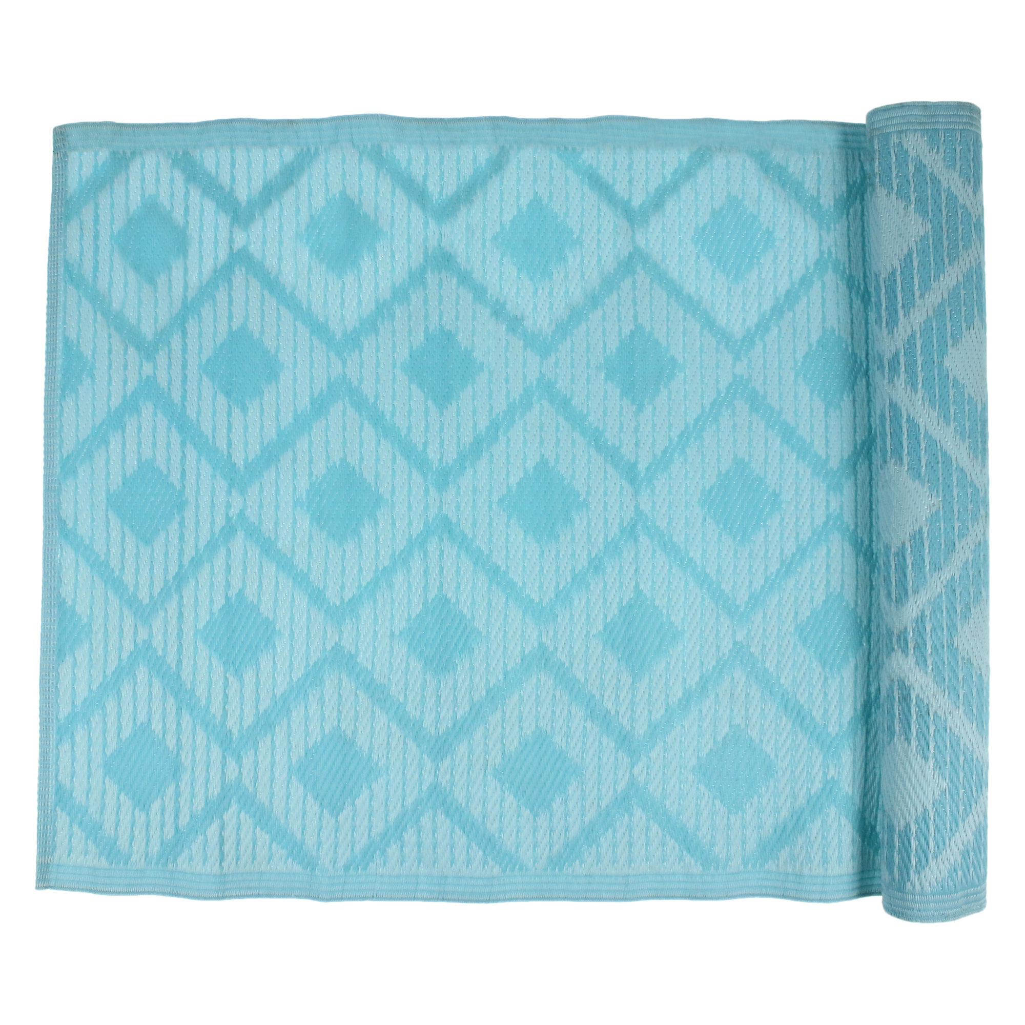 outdoor runner rug - circle