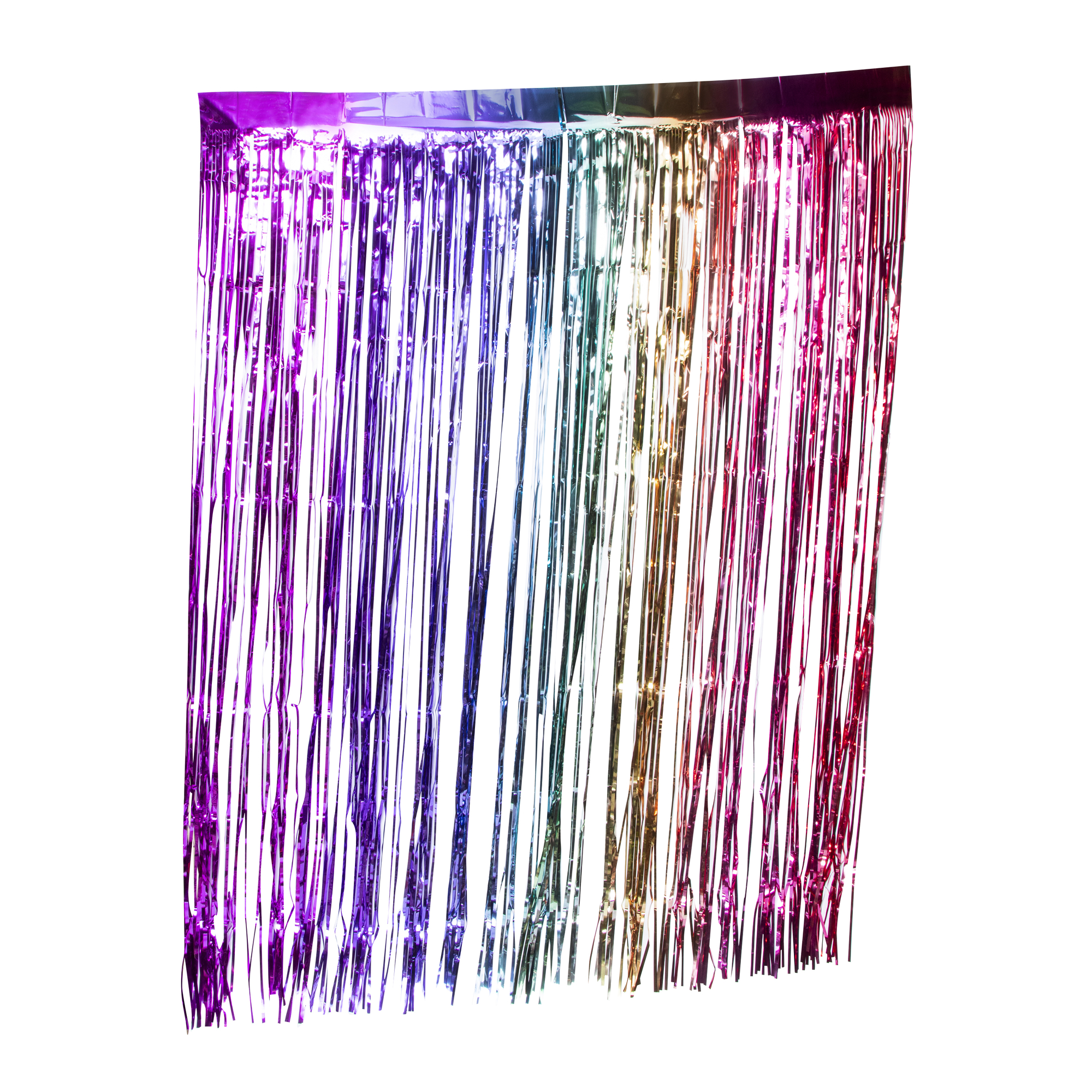 rainbow mylar backdrop 48in x 60in