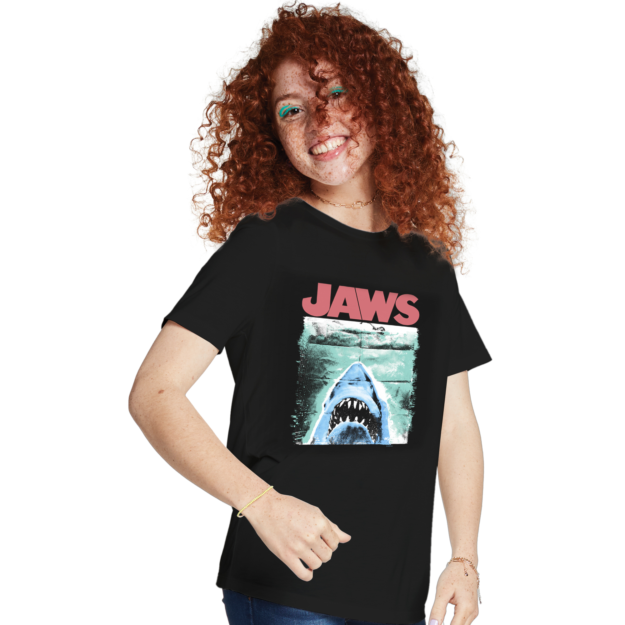 jaws™ movie poster graphic tee