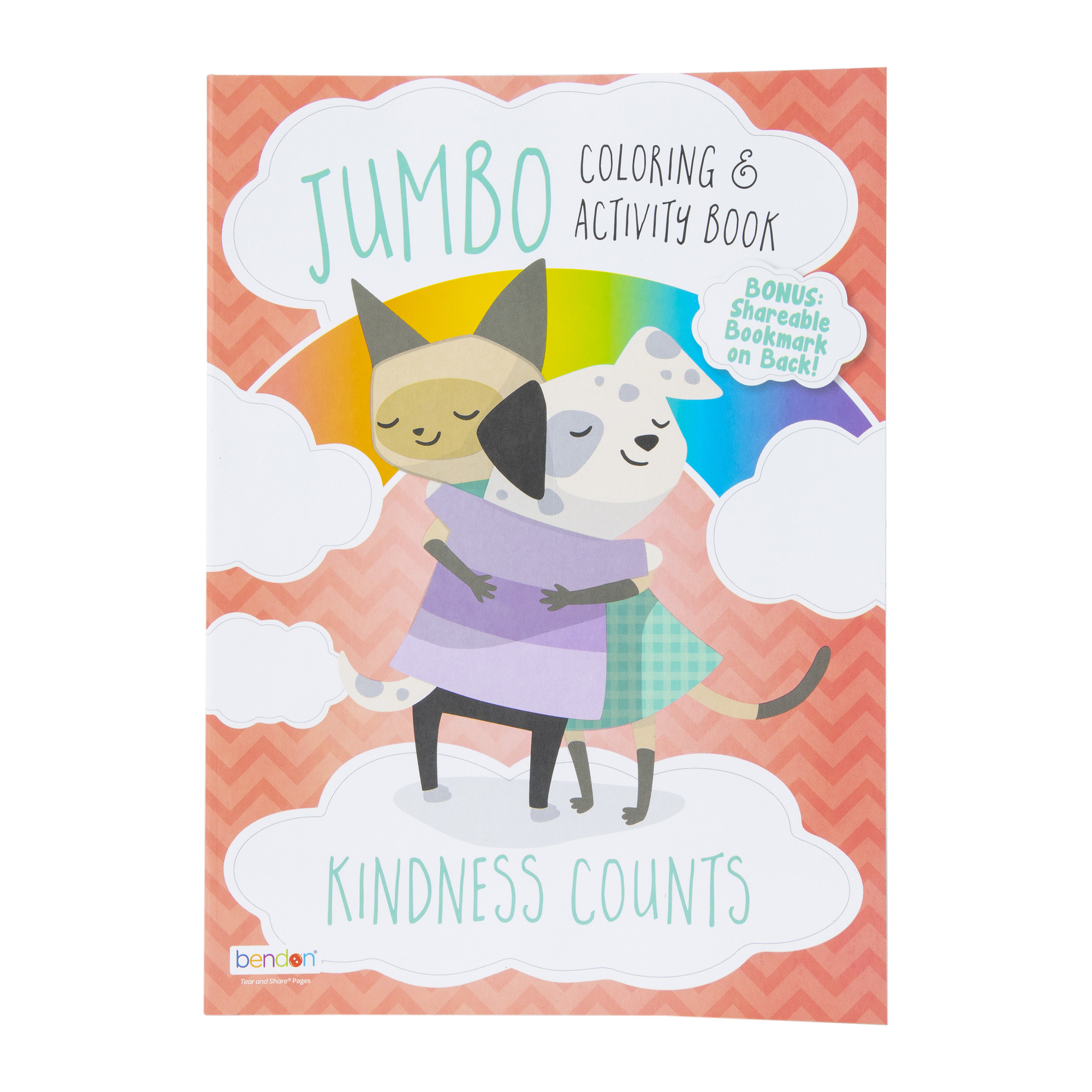 kindness counts jumbo coloring & activity book