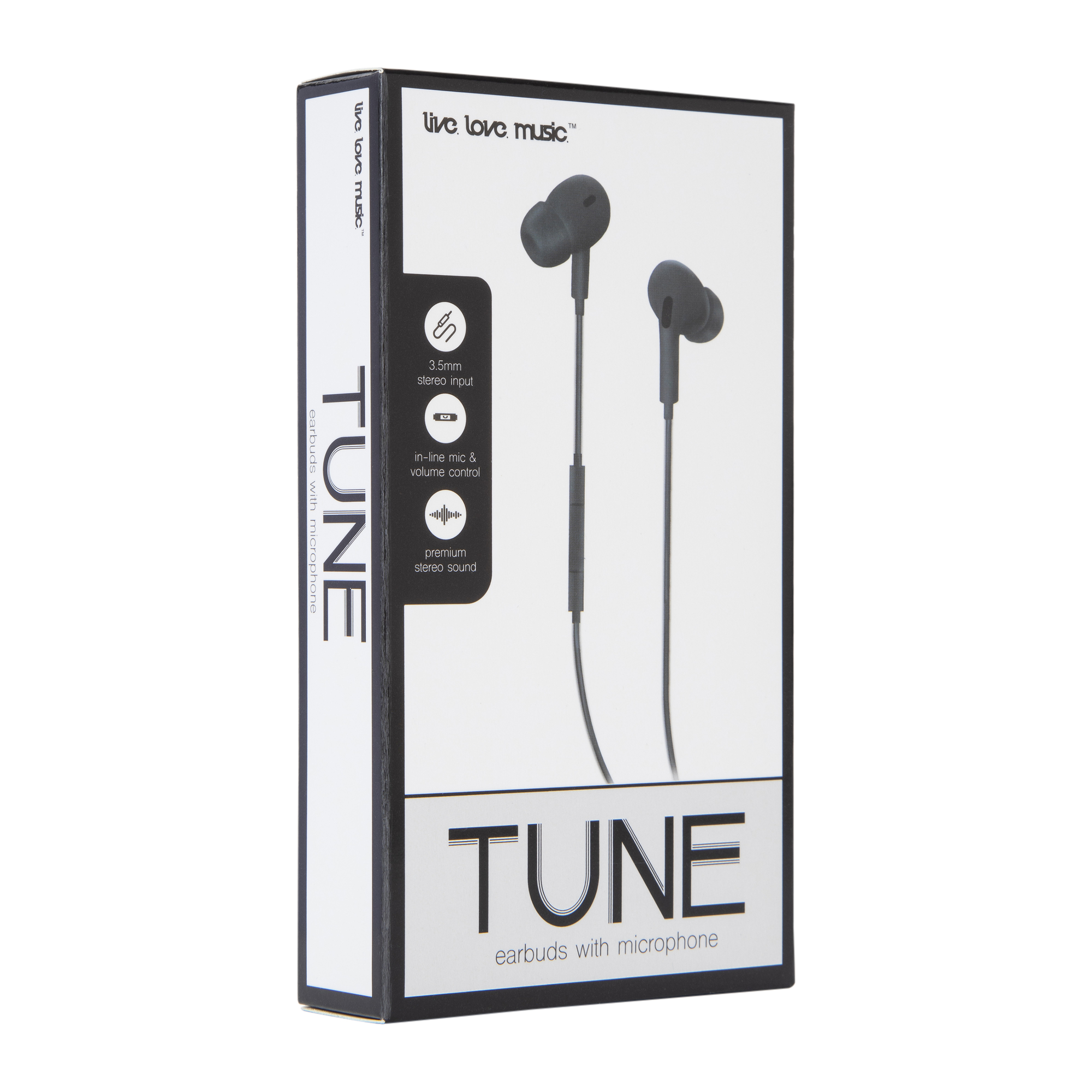 tune wired earbuds with microphone - green