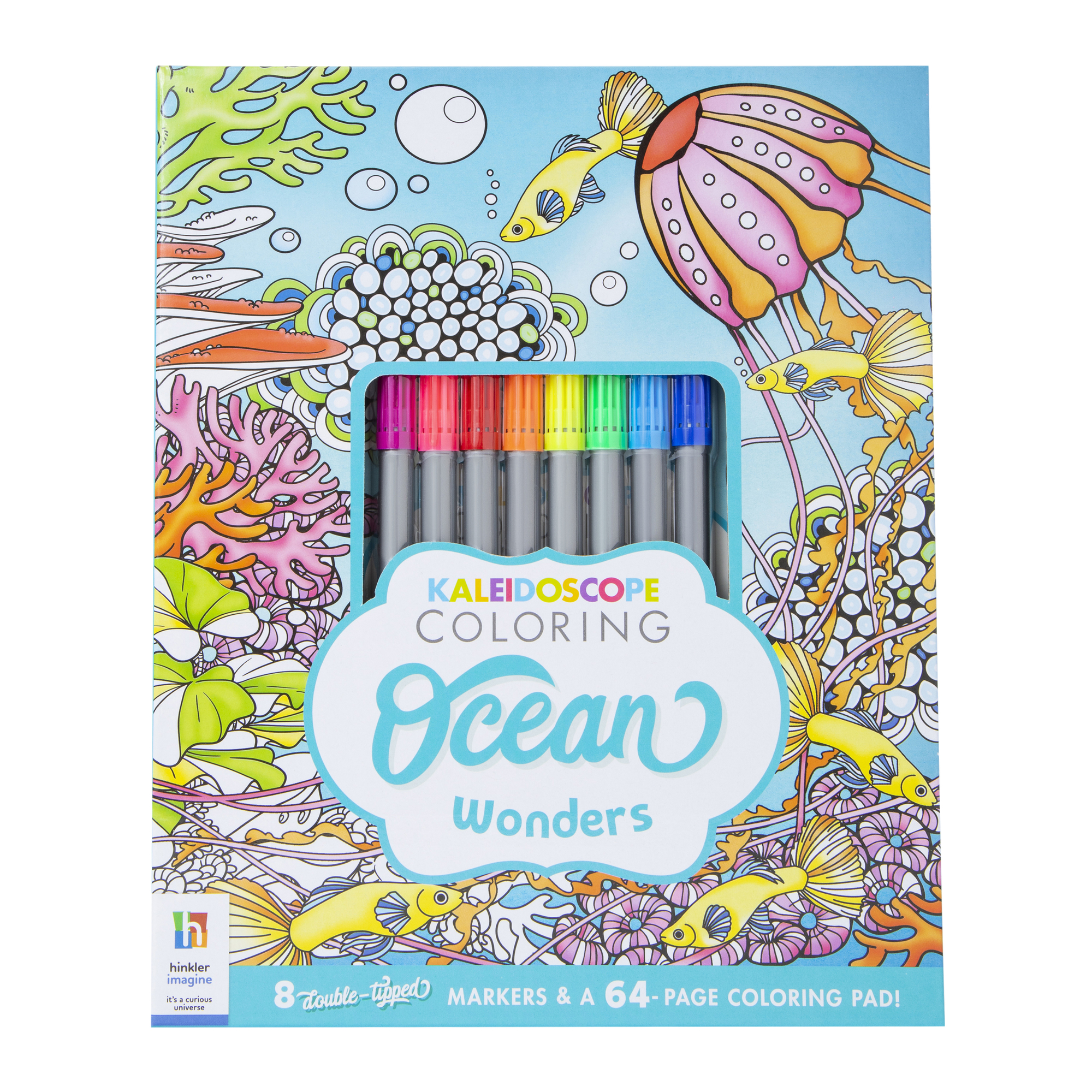 kaleidoscope ocean wonders coloring set