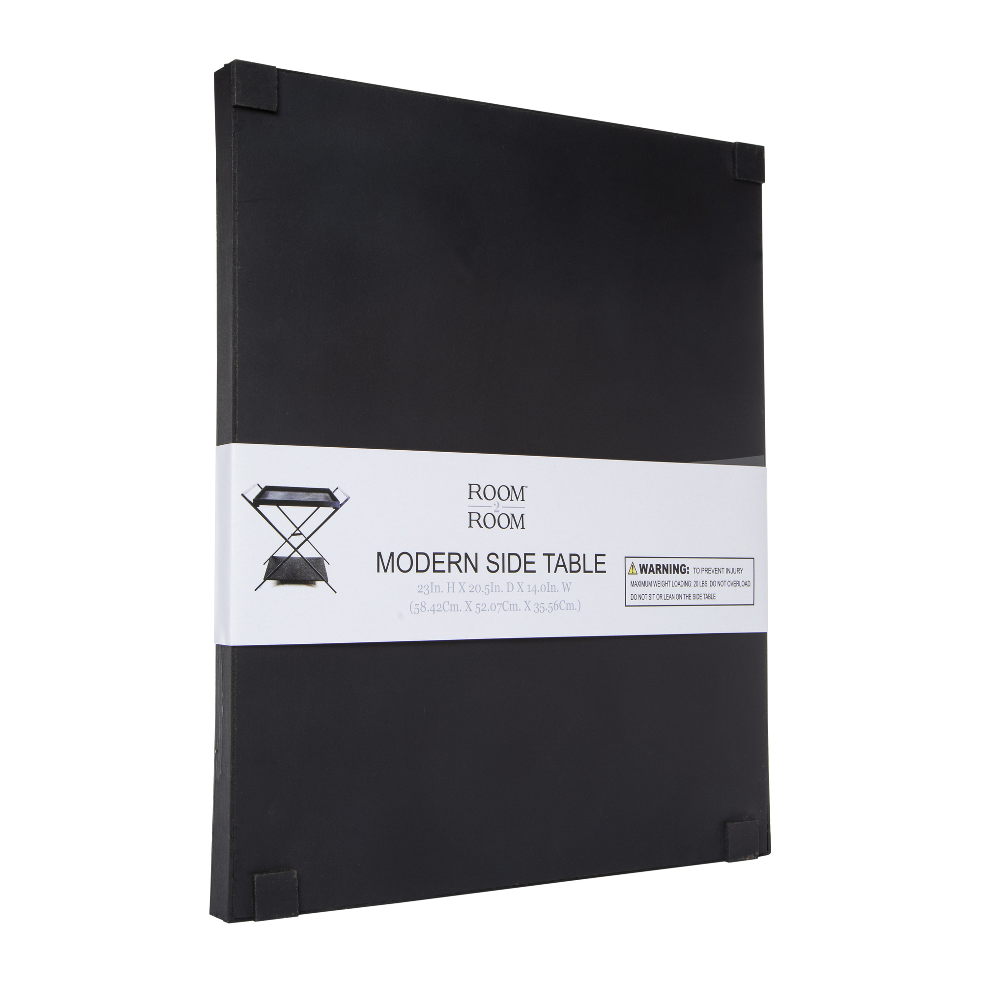 modern side table 20.5in x 23in