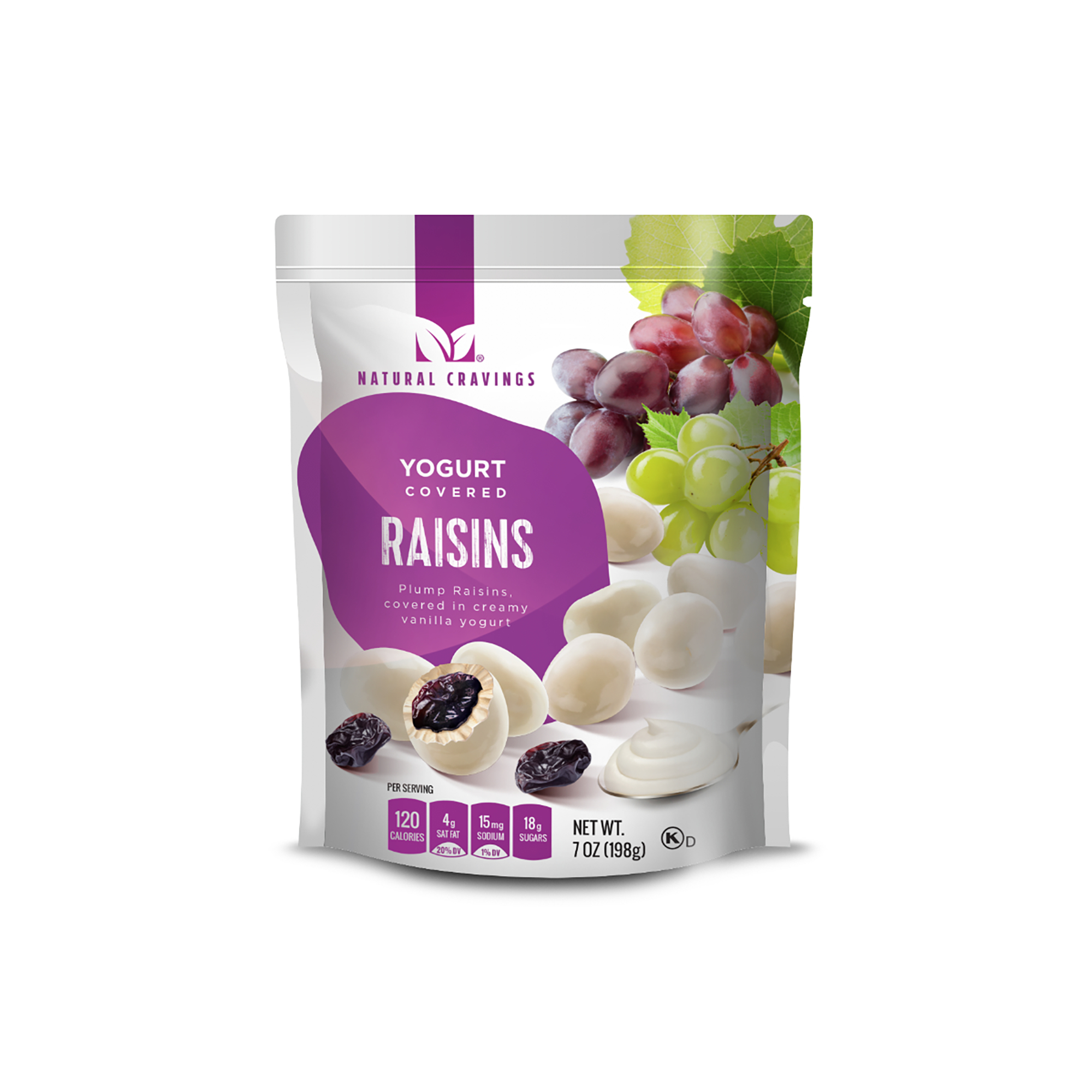 natural cravings® yogurt covered raisins 7oz | Five Below