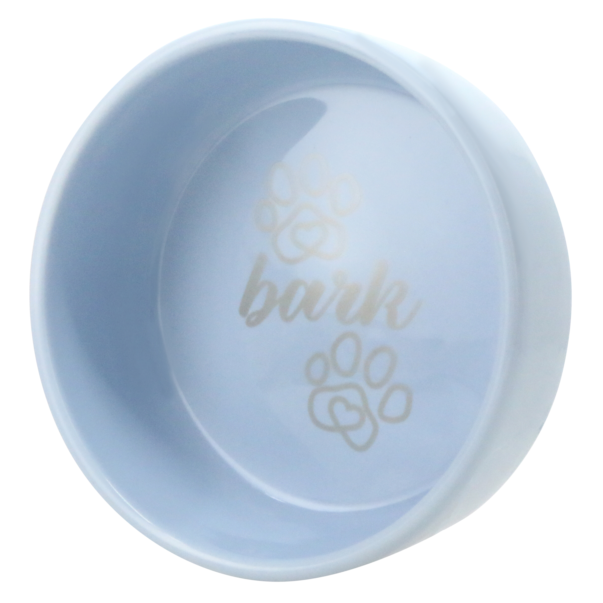bark ceramic pet bowl