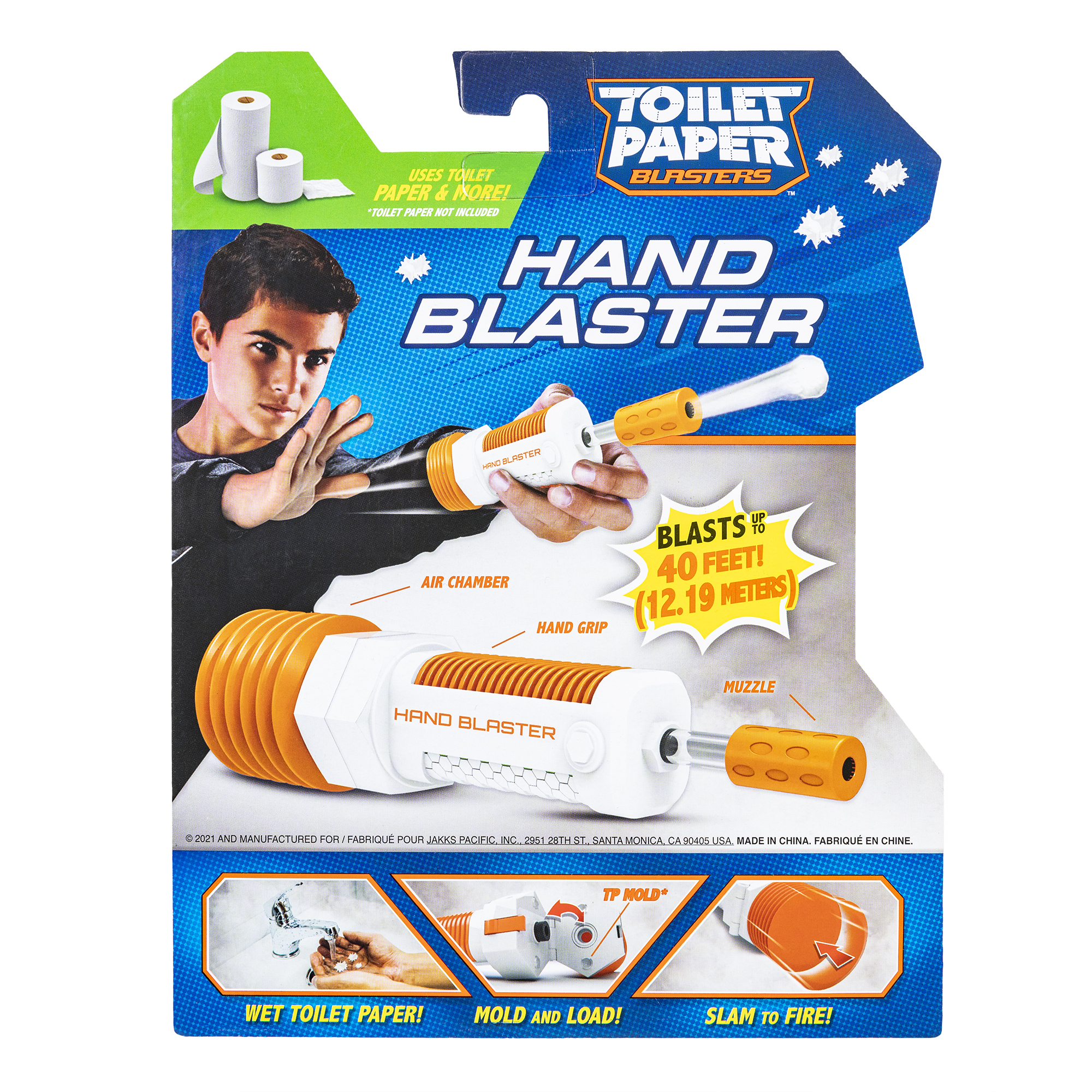 toilet paper blaster toy