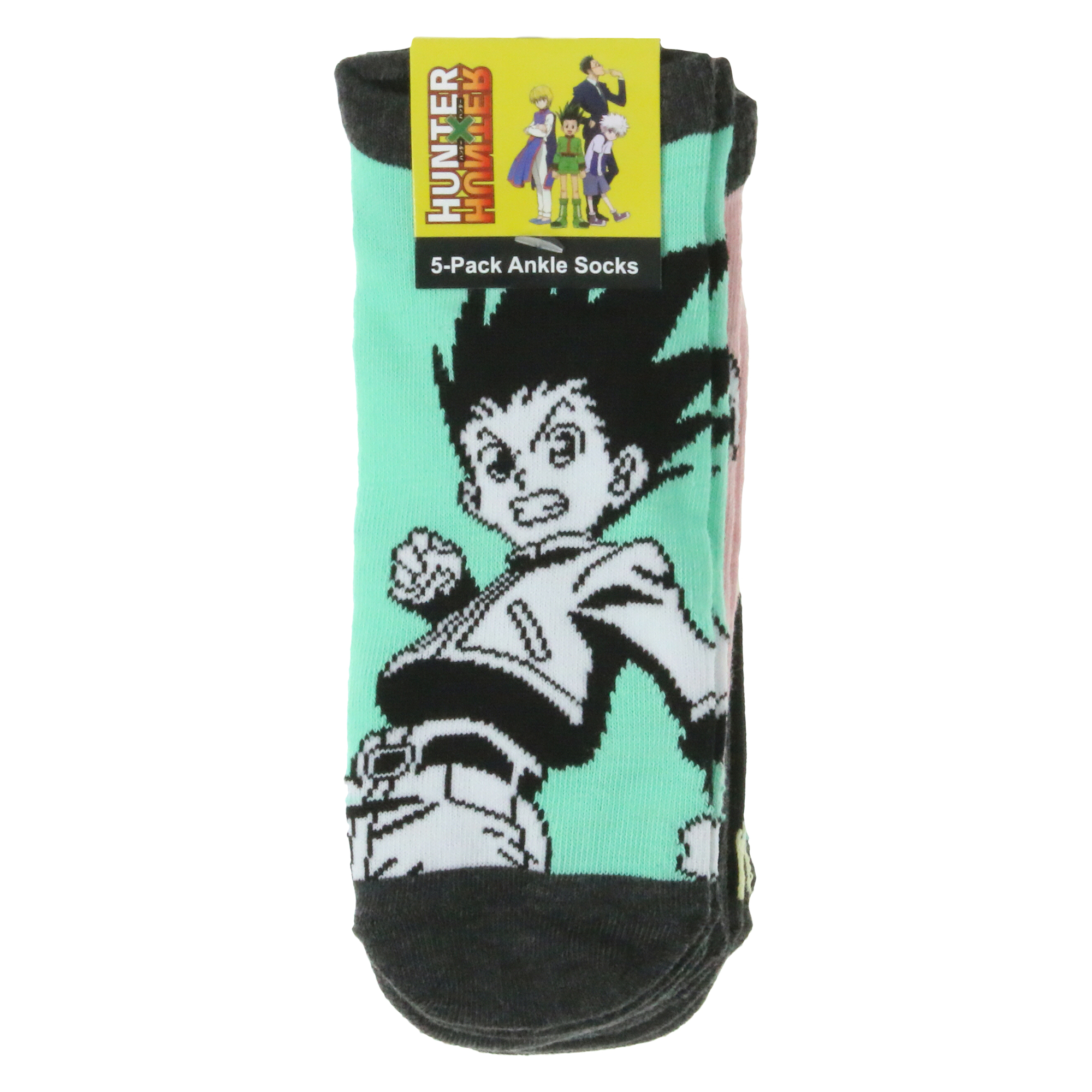 juniors hunter x hunter™ ankle socks 5-pack