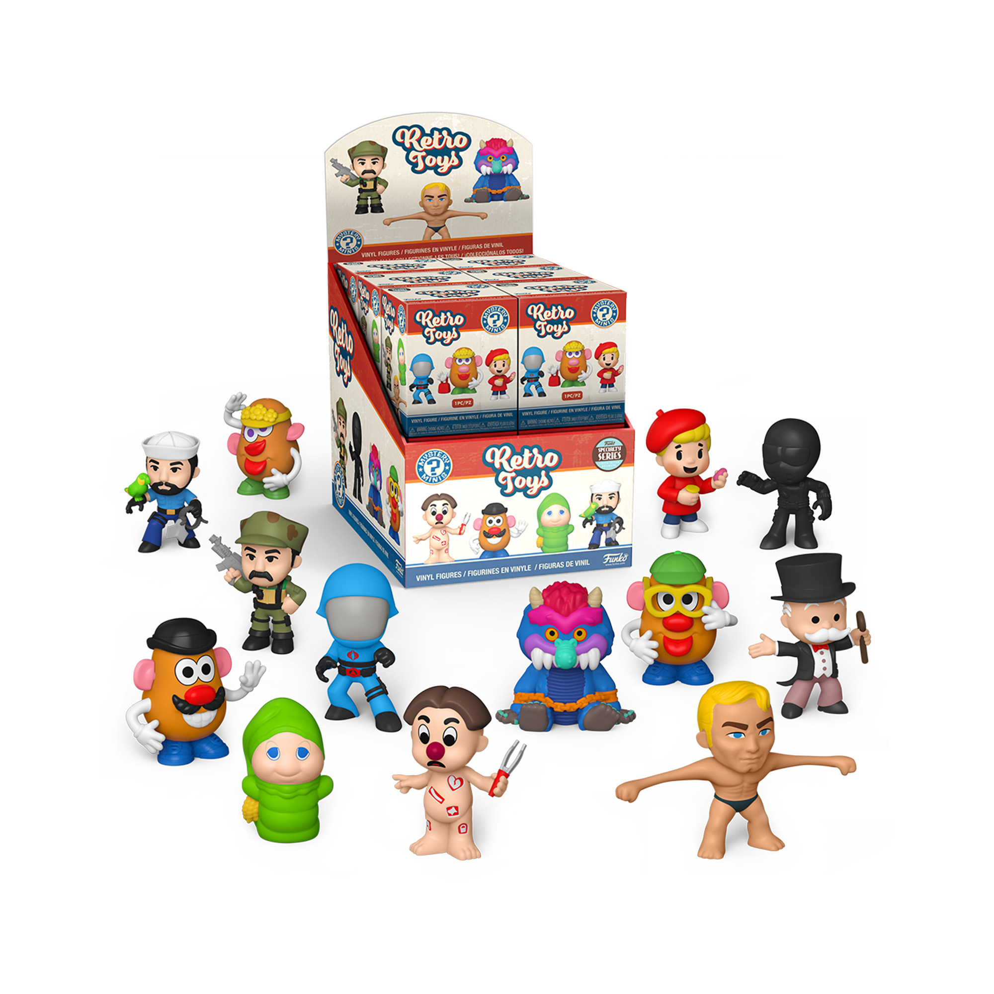 Funko Mystery Minis retro toys specialty series