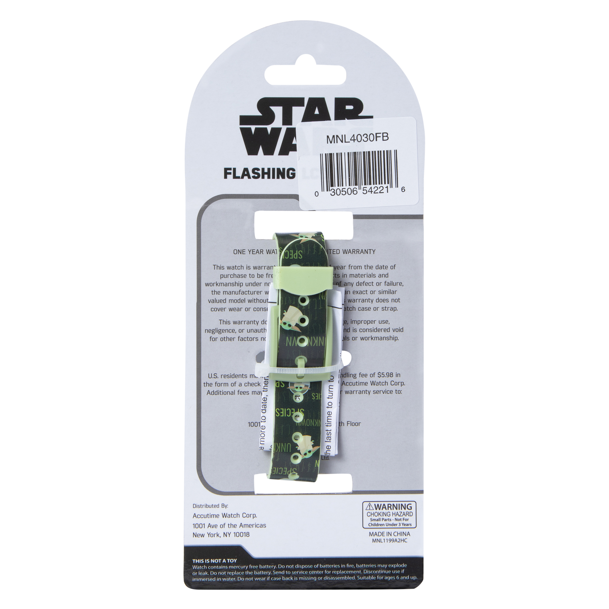 star wars the mandalorian™ the child™ flashing LCD watch