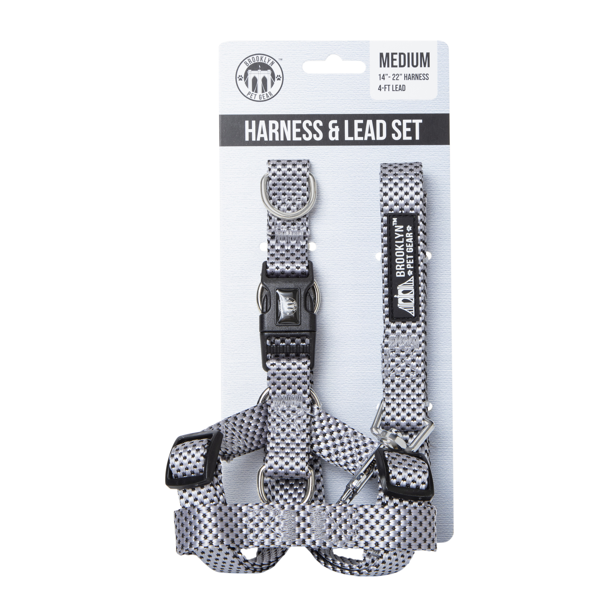harness & lead set for medium dogs