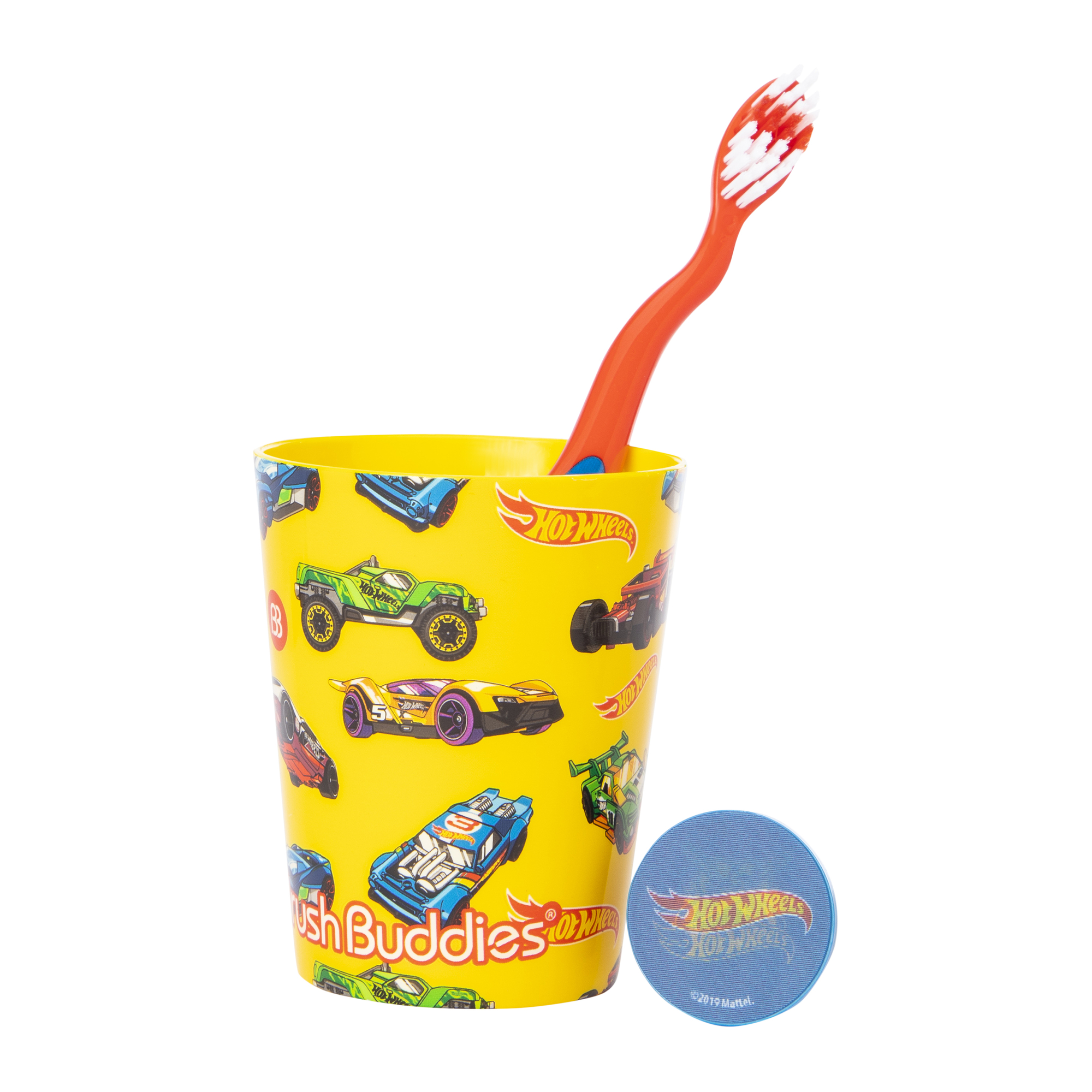 brush buddies™ hot wheels® kid's toothbrush set