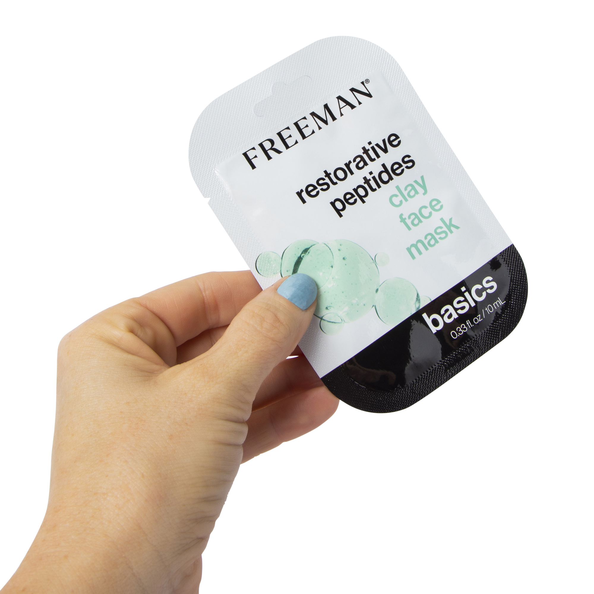 freeman® restorative peptides clay face mask 0.33oz