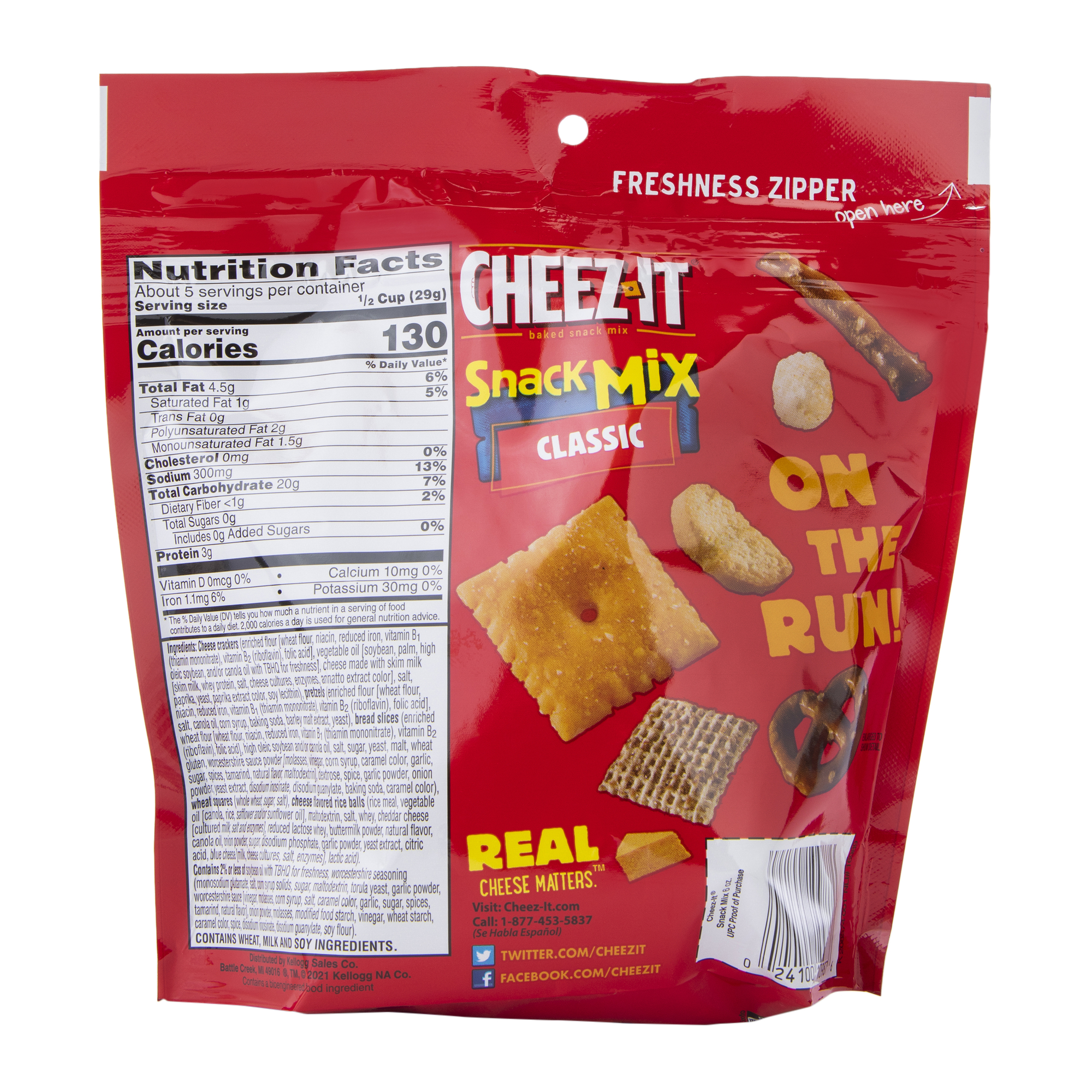 cheez-it® classic snack mix 6oz