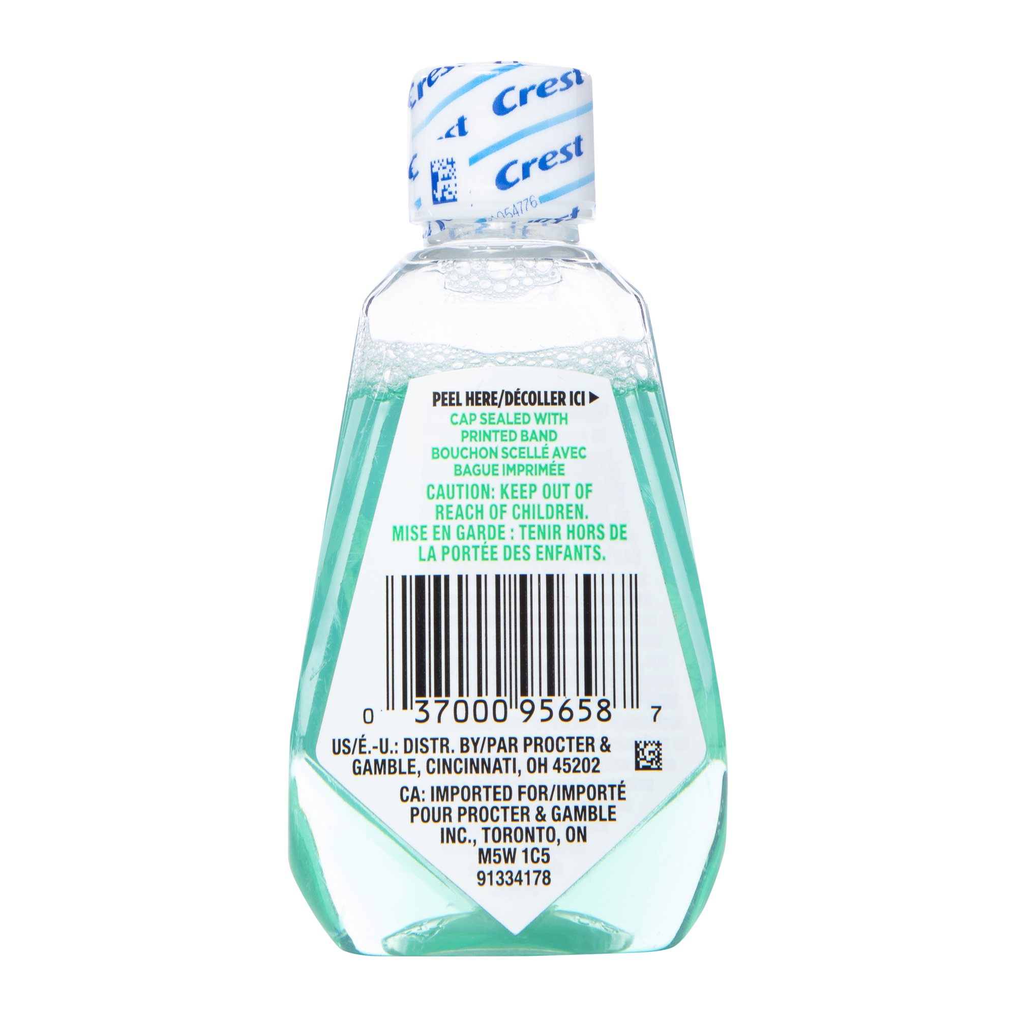 crest scope® travel size mouthwash 1.2oz