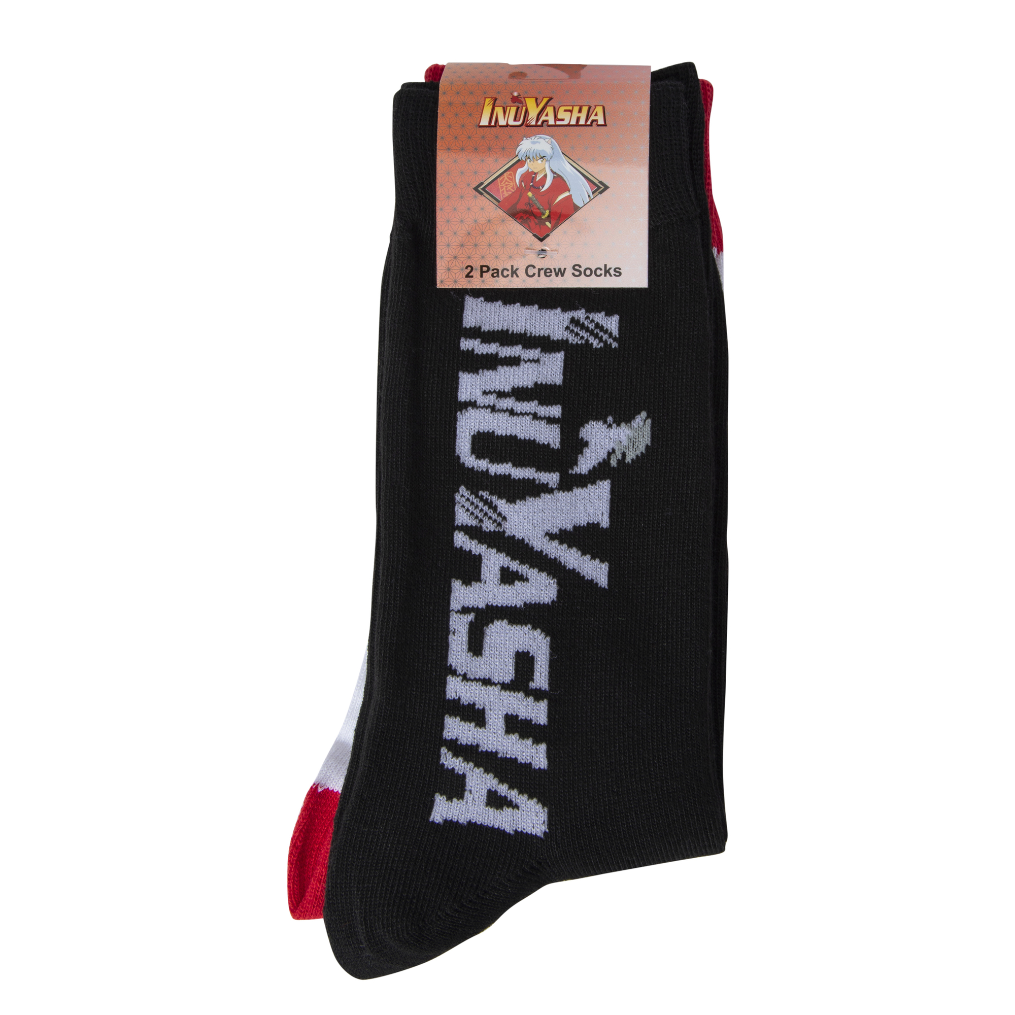 young men's inuyasha™ crew socks 2-pack