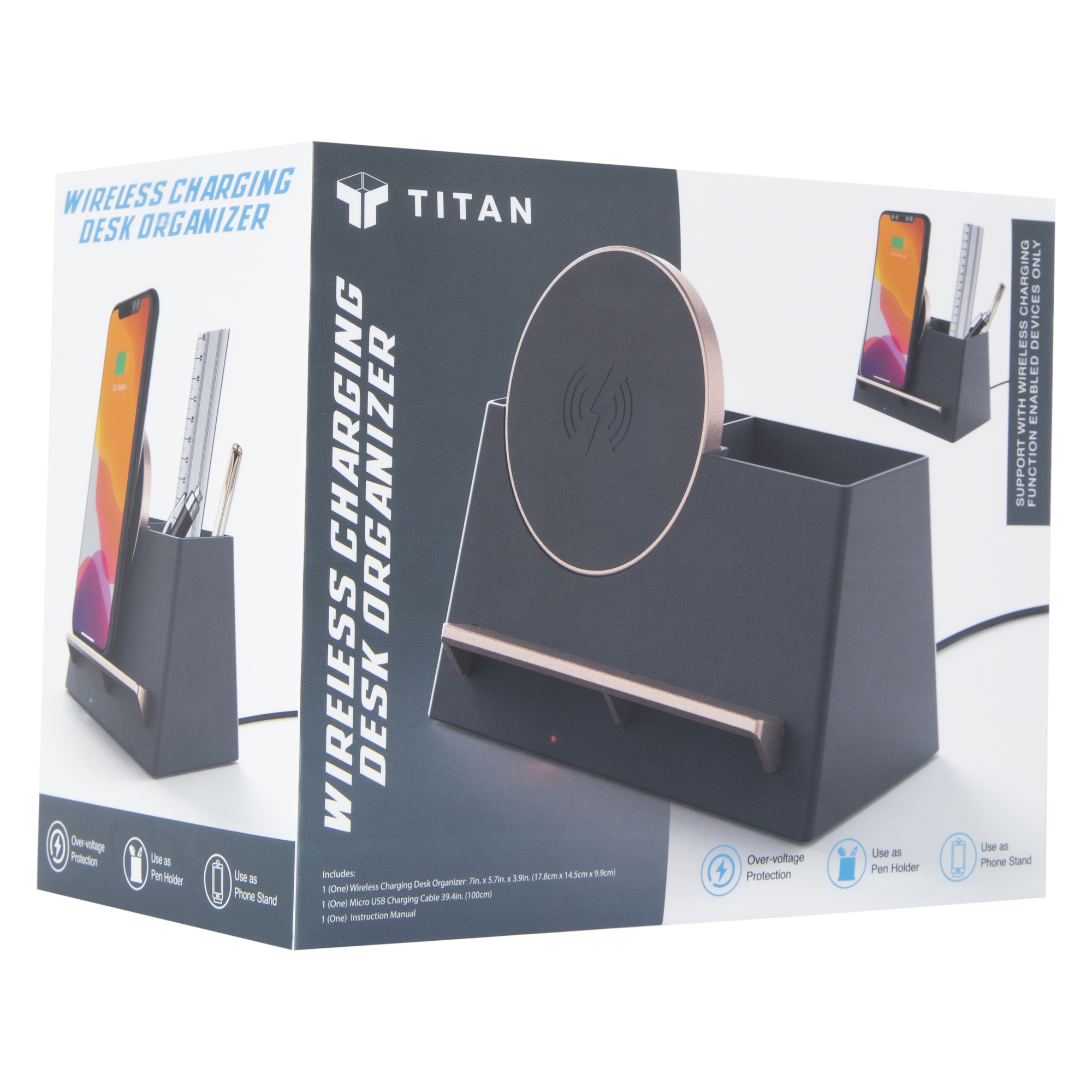 Keyscaper Cleveland Cavaliers 3-In-1 Wireless Charger