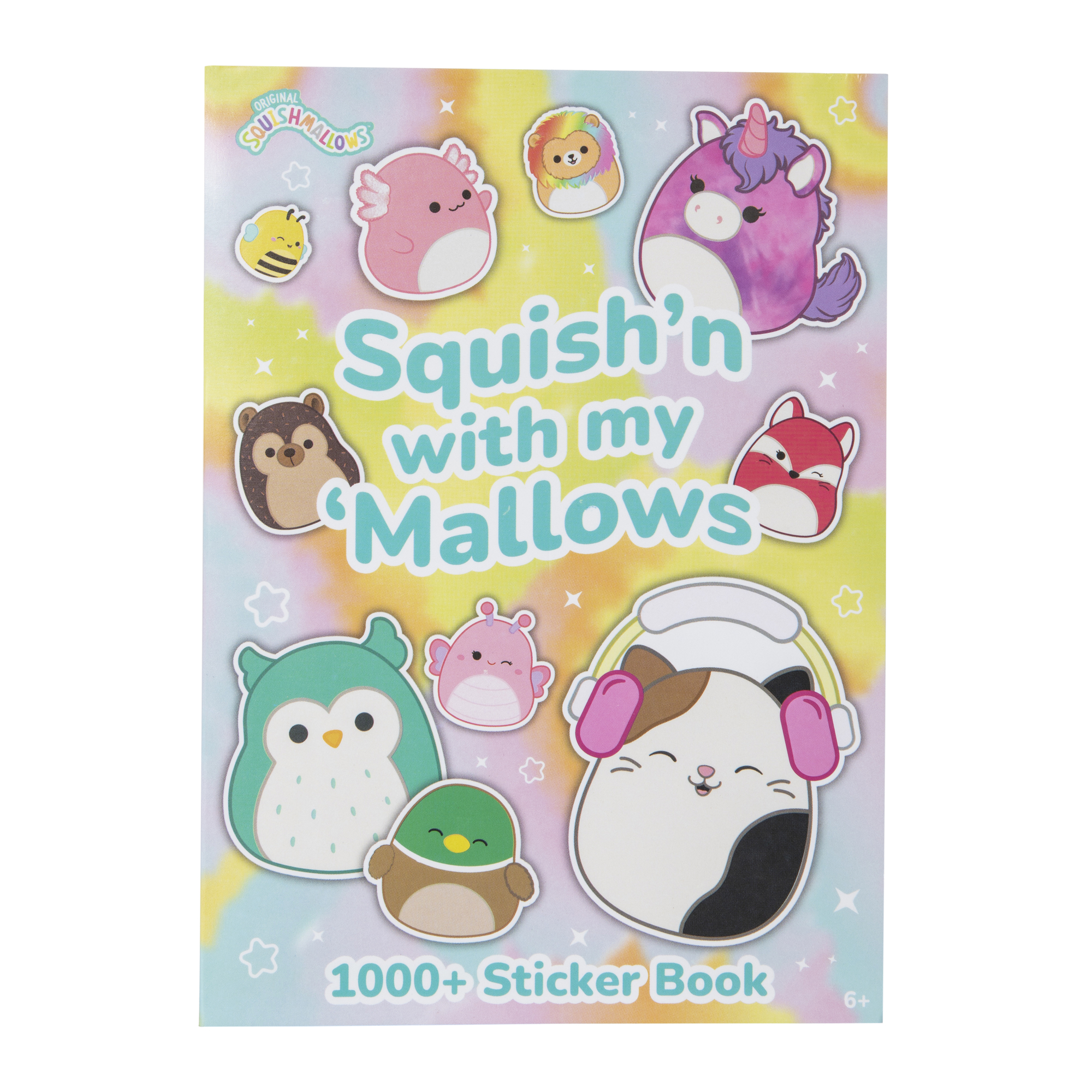 super cool squishmallows™ stickers book