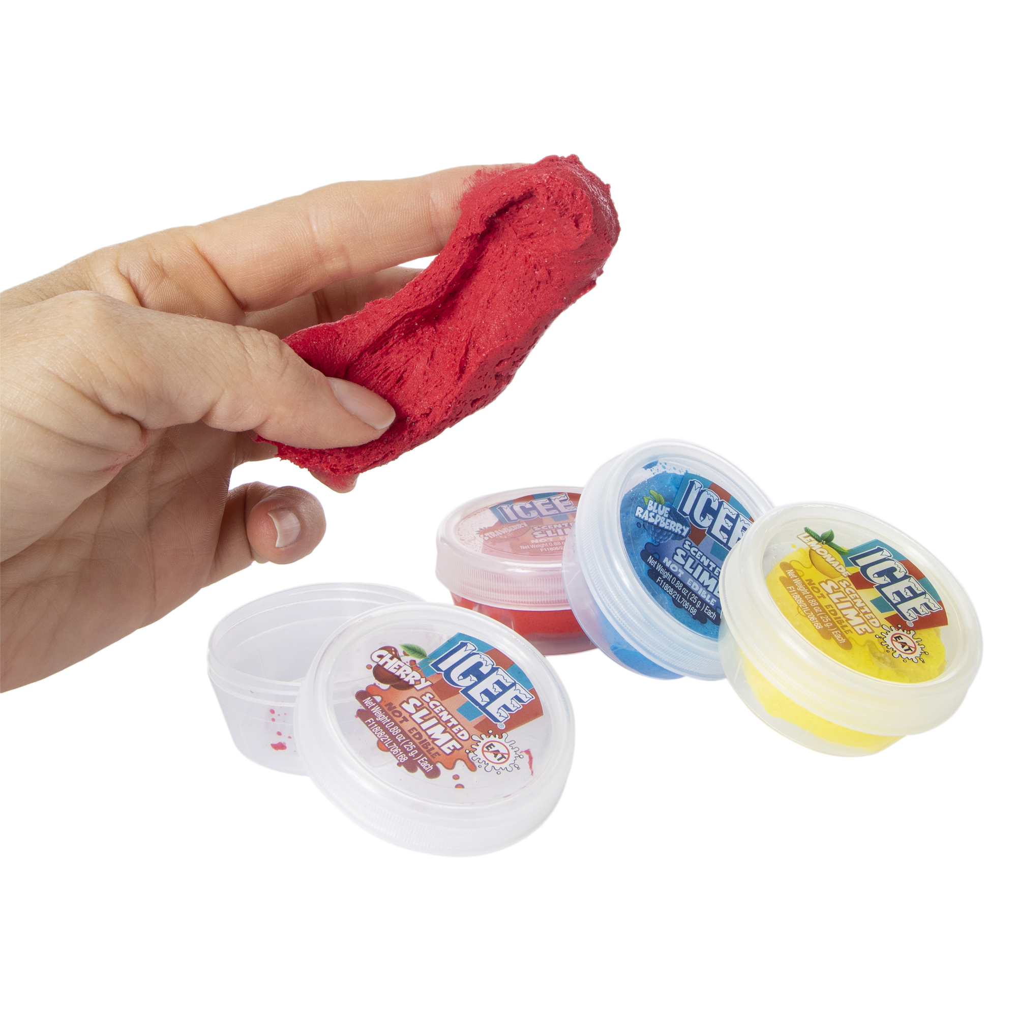 icee® scented slime 4-pack