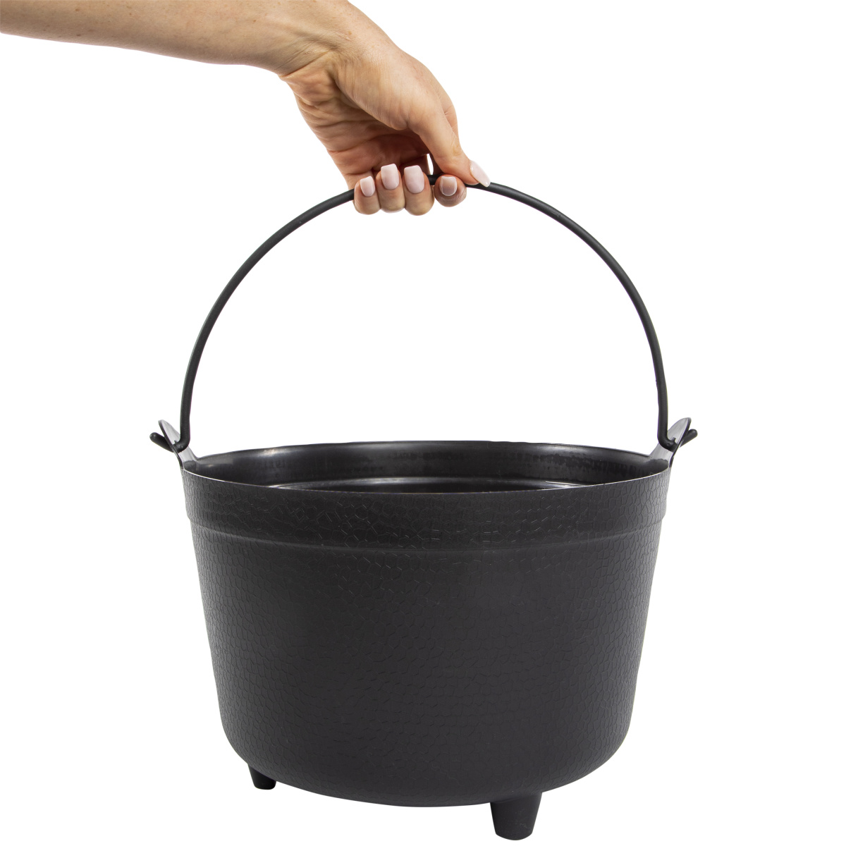 halloween candy cauldron 12in