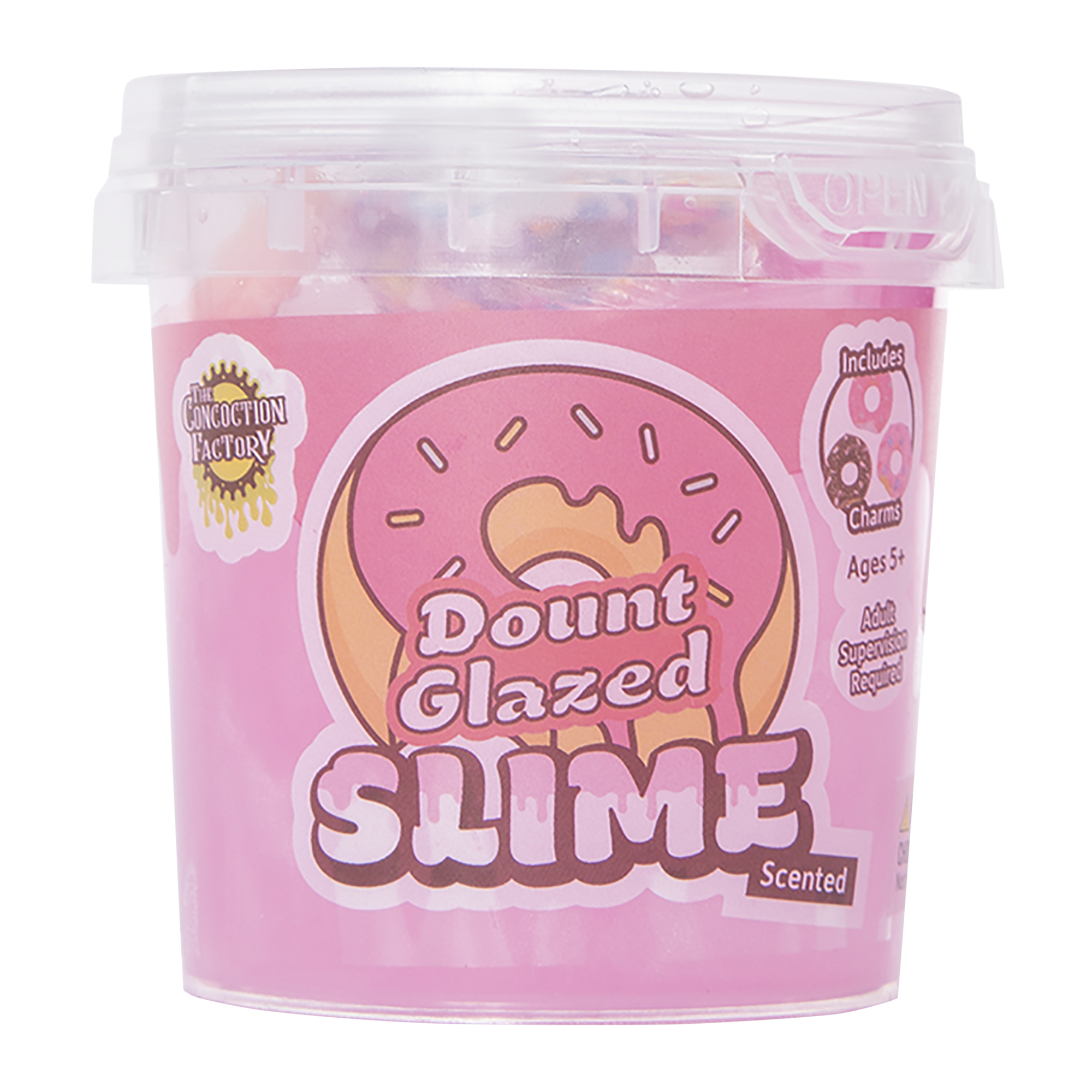 sweet treats donut glazed scented slime 1.83oz | Five Below