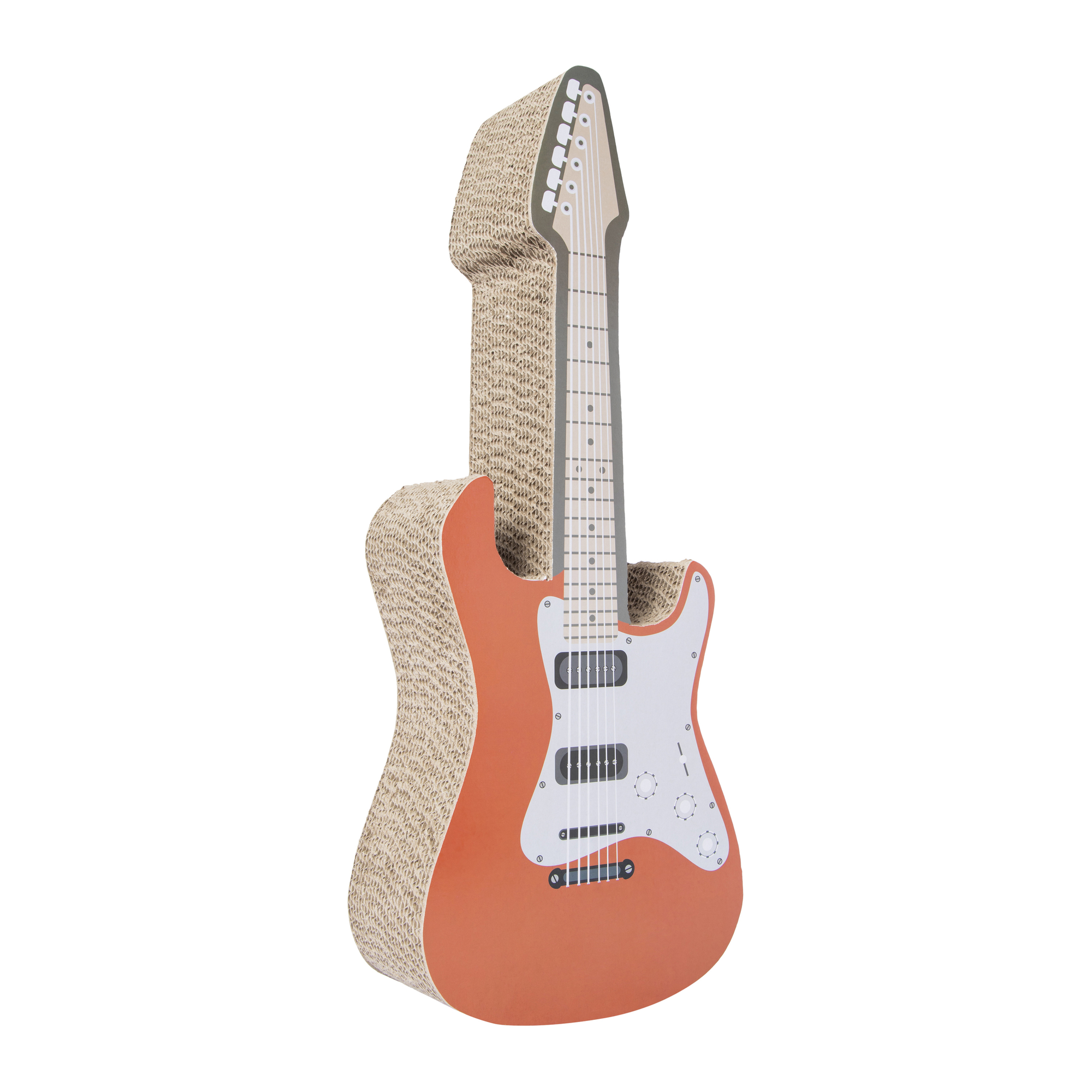 guitar cat scratcher with catnip 21.6in | Five Below