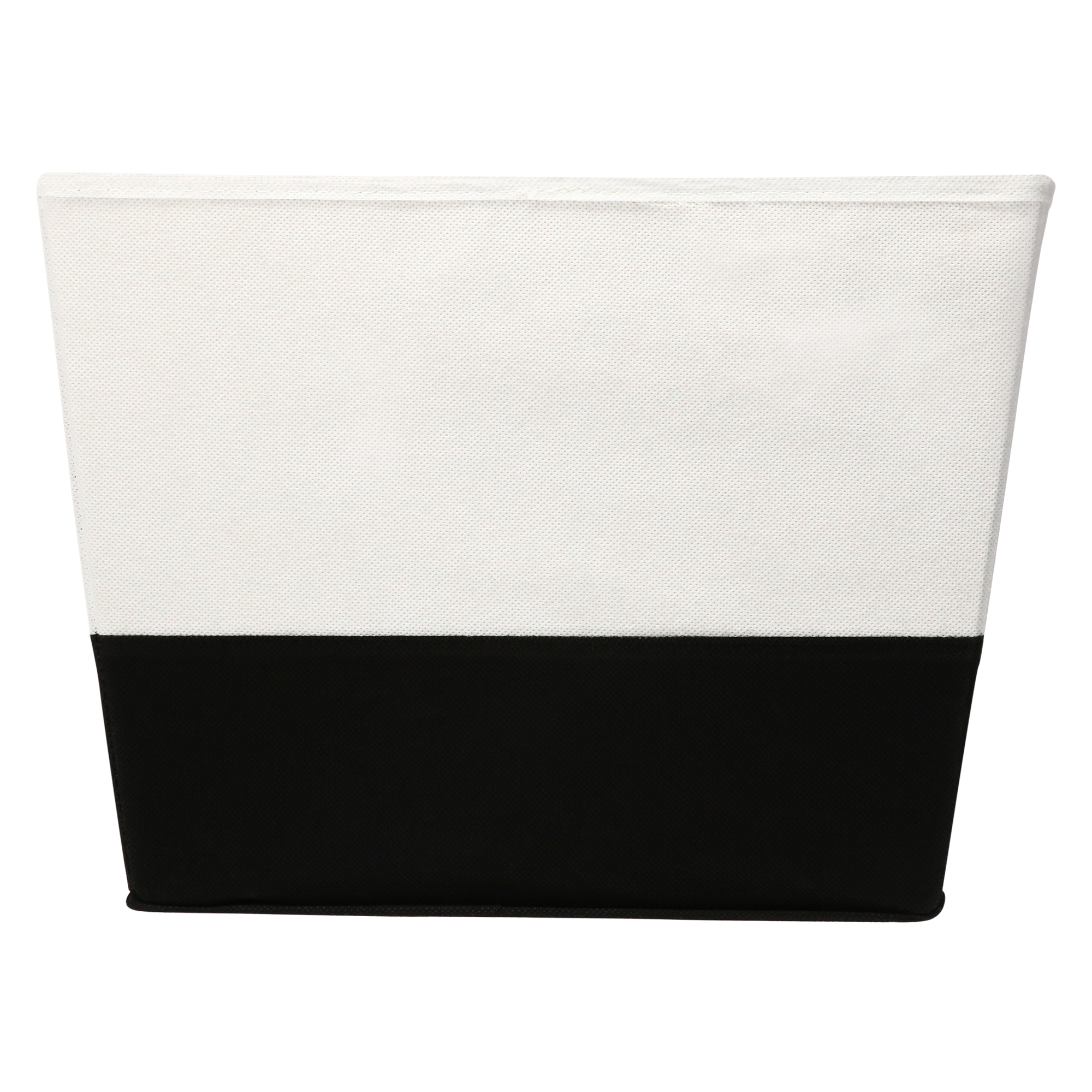 two-tone storage bin 13in x 12in