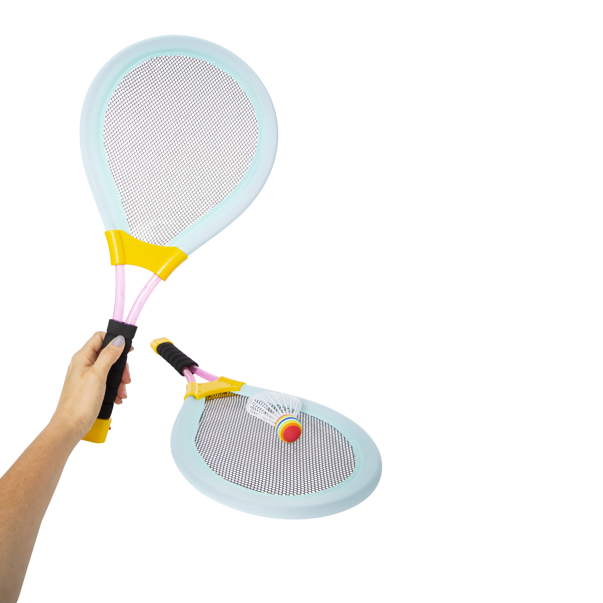 light-up badminton 3-piece set