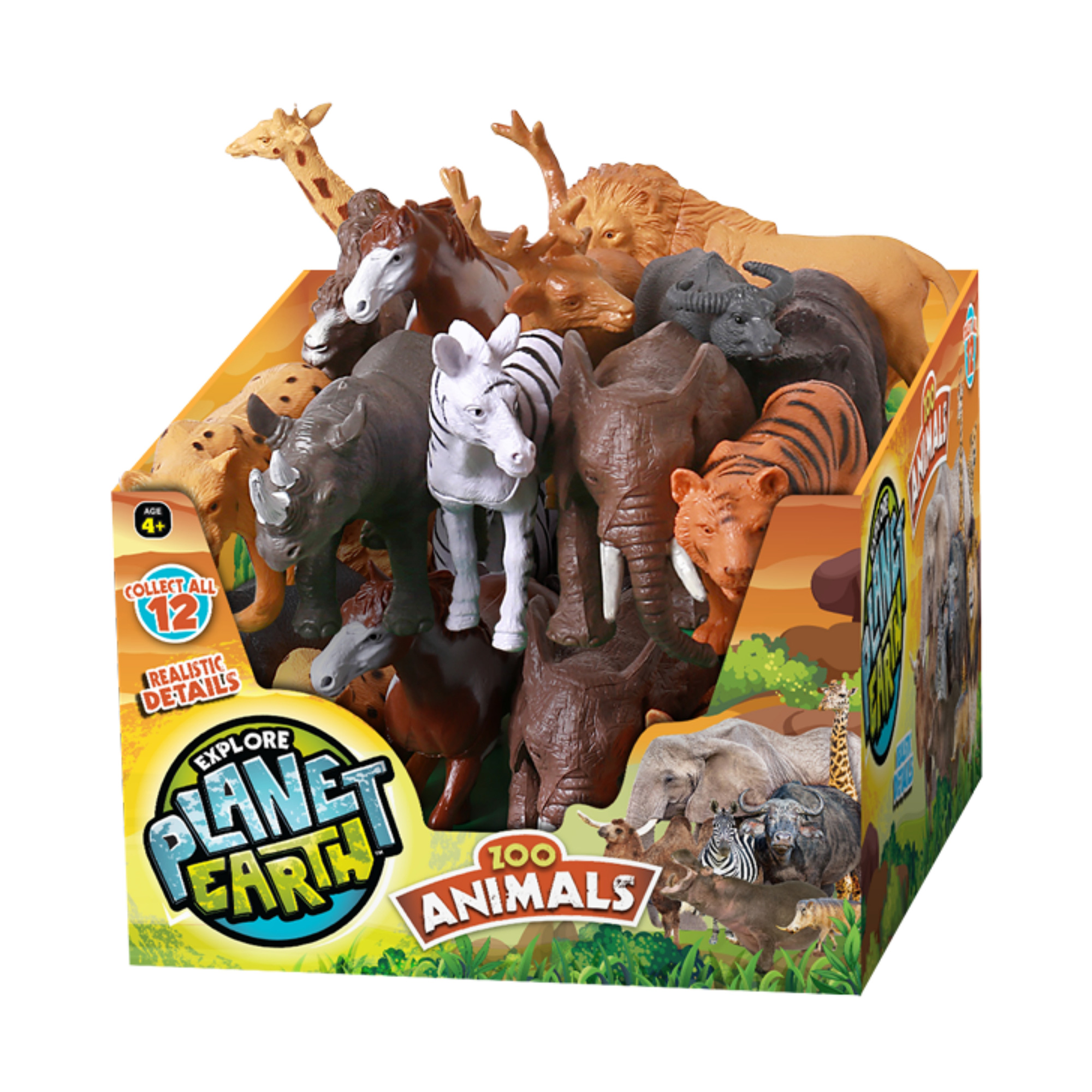Five Below Explore planet earth zoo animals, 1 toy | Hamilton Place