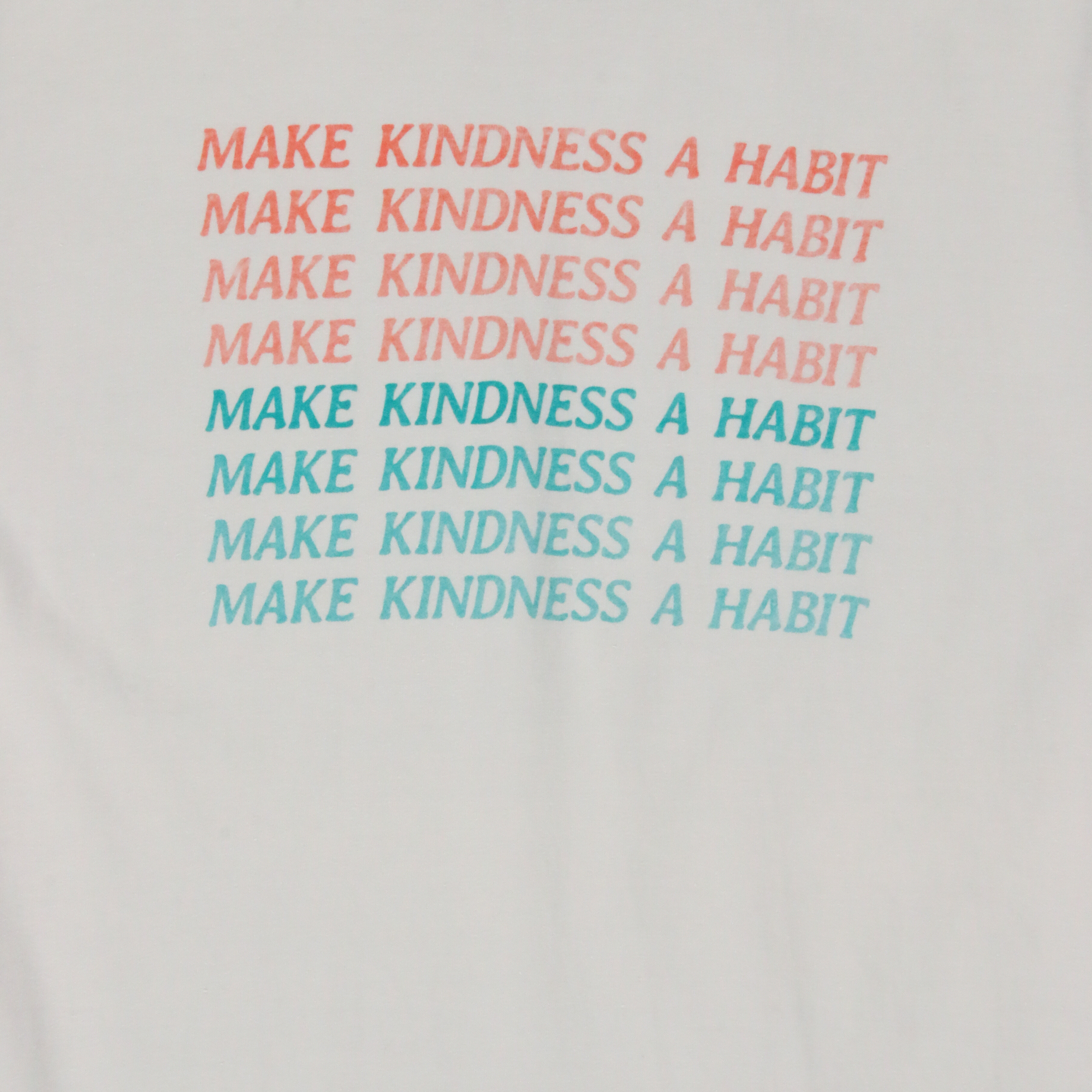 juniors 'make kindness a habit' graphic tee